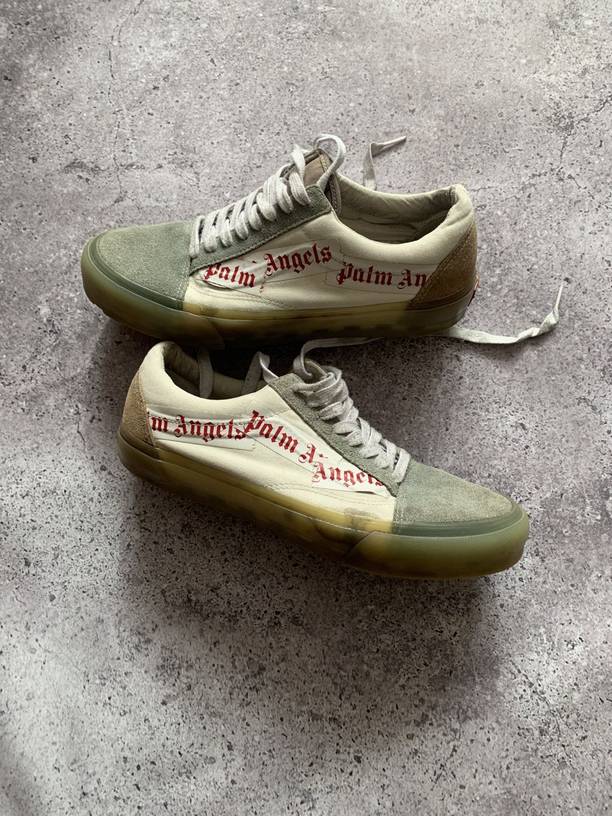 Palm Angels × Vans 🔥VANS X PLAM ANGELES LOW TOP SNEAKERS Size US 10 / EU 43 - 1 Thumbnail