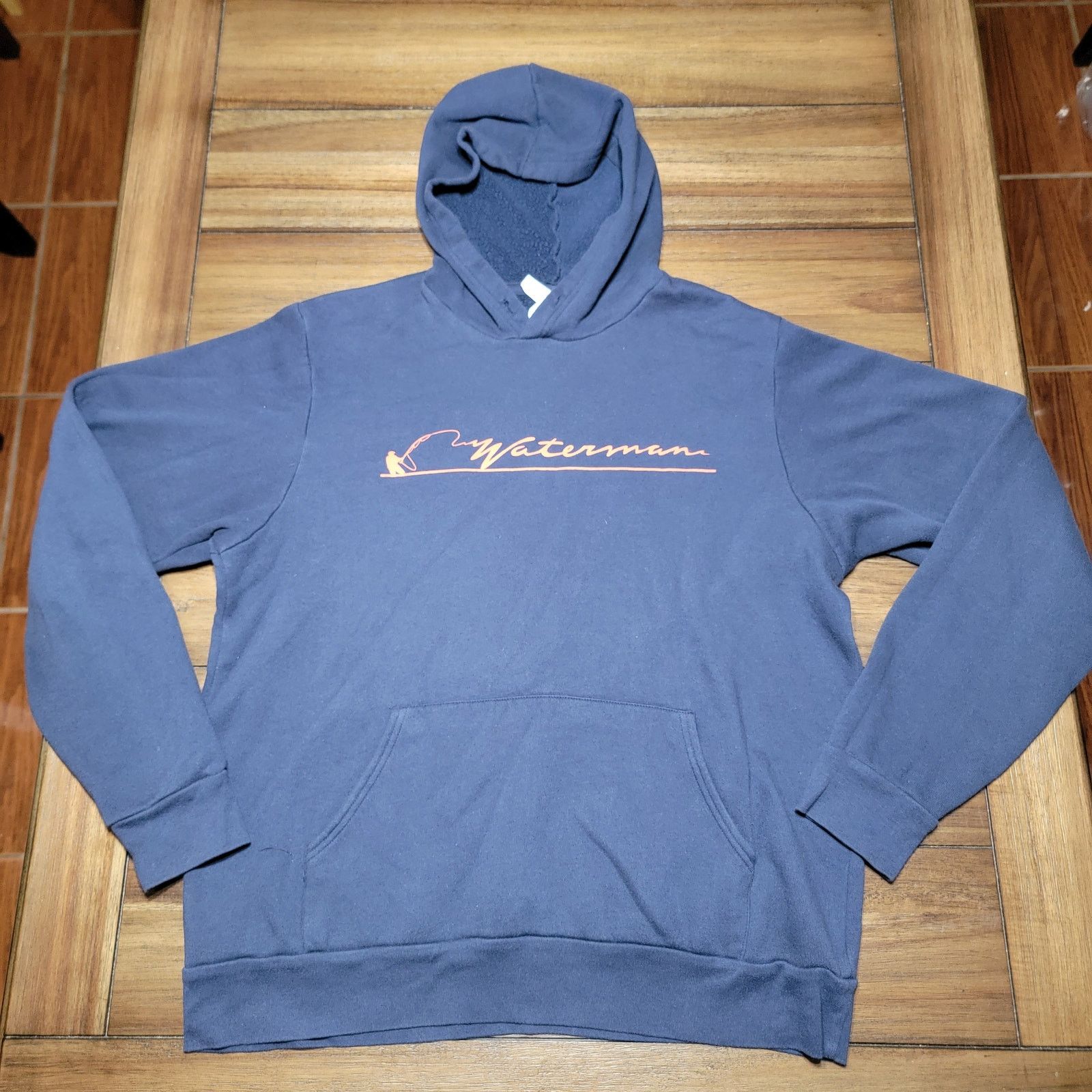 Other Waterman Dark Blue LS Pull Over Unisex Hoodie - Size Large Size US L / EU 52-54 / 3 - 1 Thumbnail