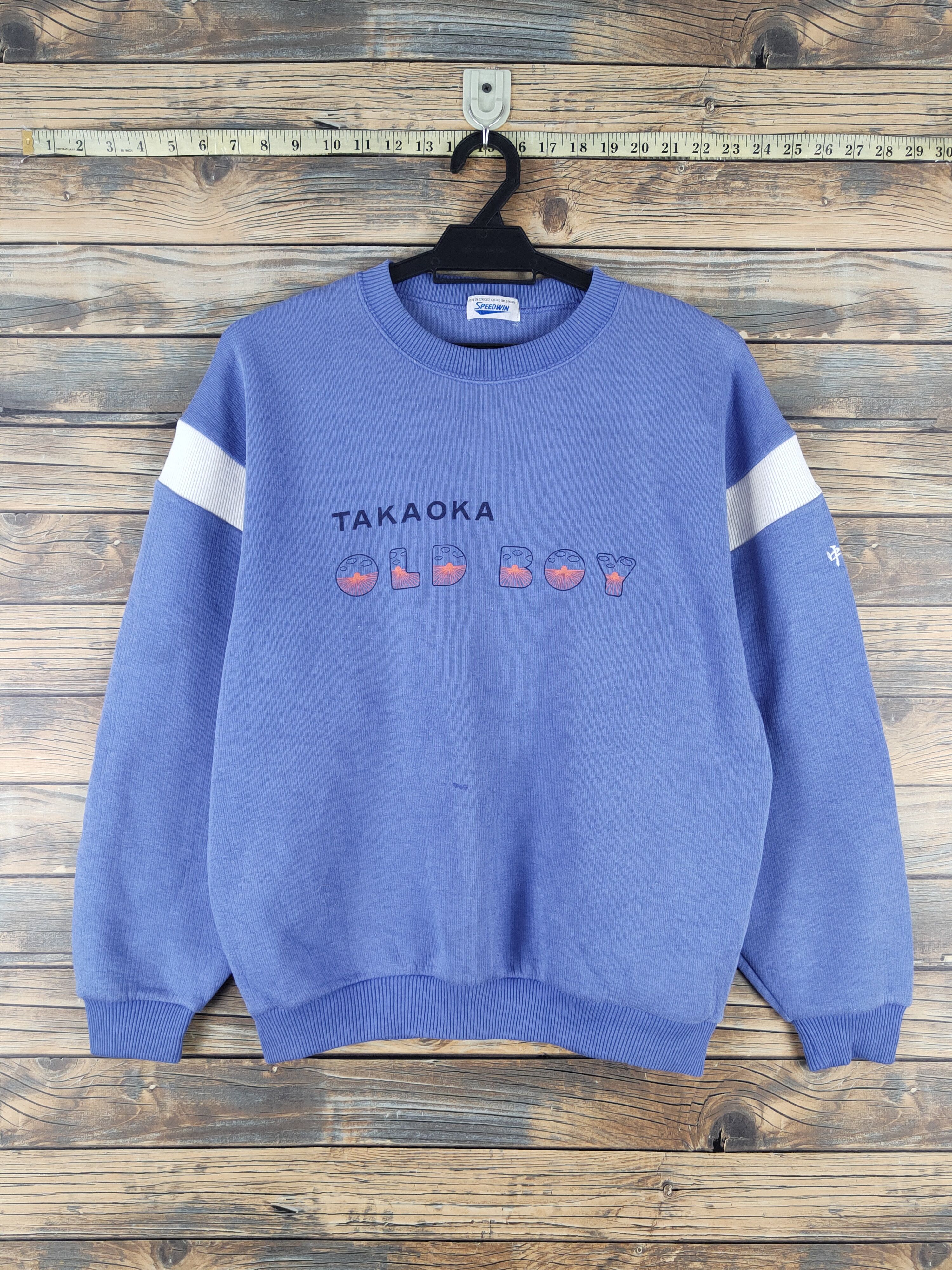 Vintage Speedwin Vintage Blue Sweatshirts #2019 Size US M / EU 48-50 / 2 - 1 Thumbnail
