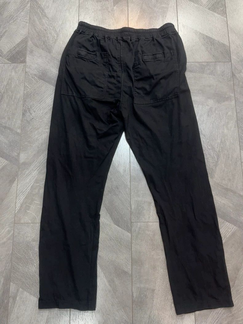 Rick Owens Rick Owens Black Elastic Waist Casual Pants-2508 Size US 36 / EU 52 - 4 Thumbnail
