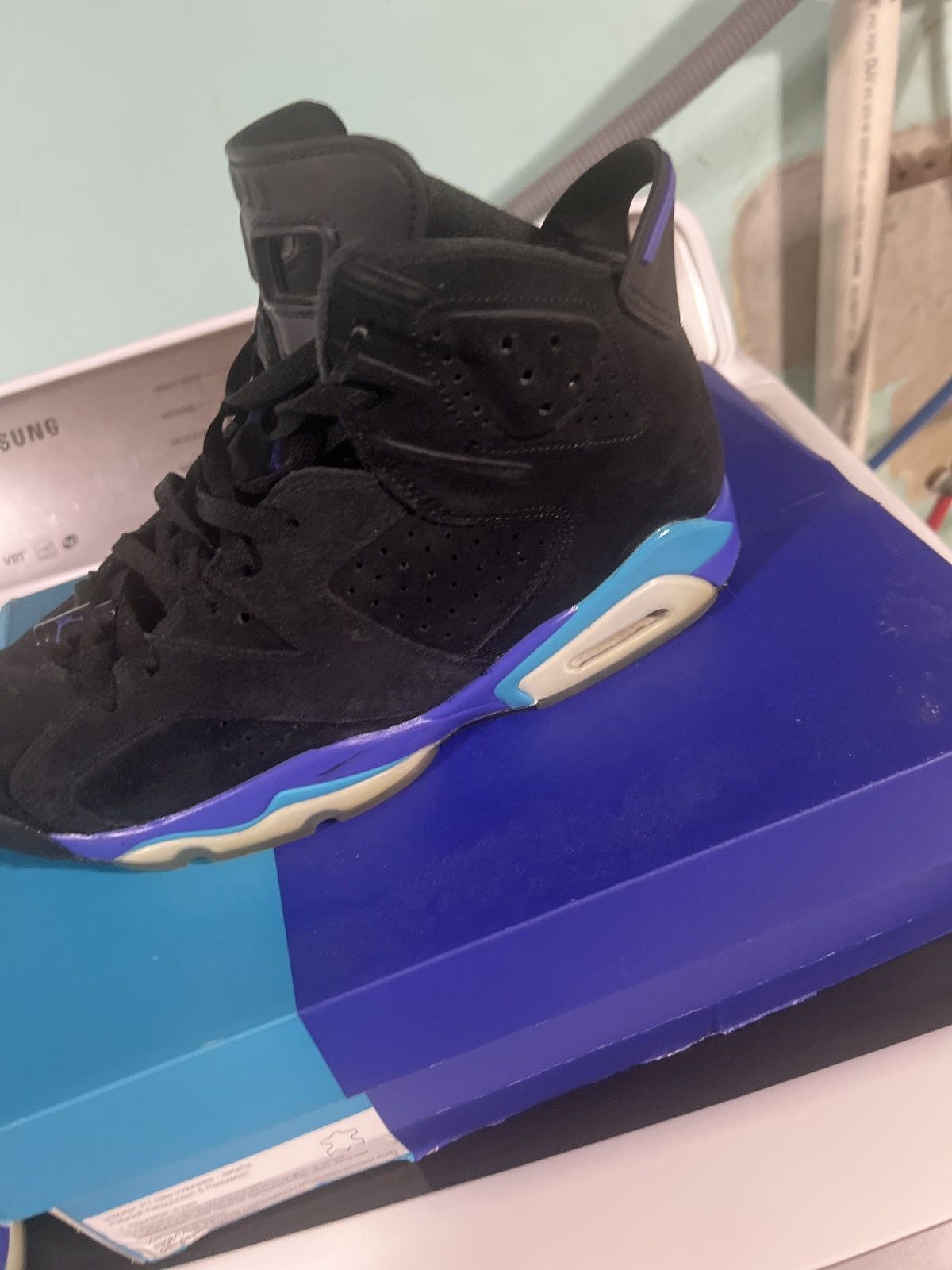 Jordan Brand Aqua Jordan 6s Size US 9.5 / EU 42-43 - 5 Thumbnail