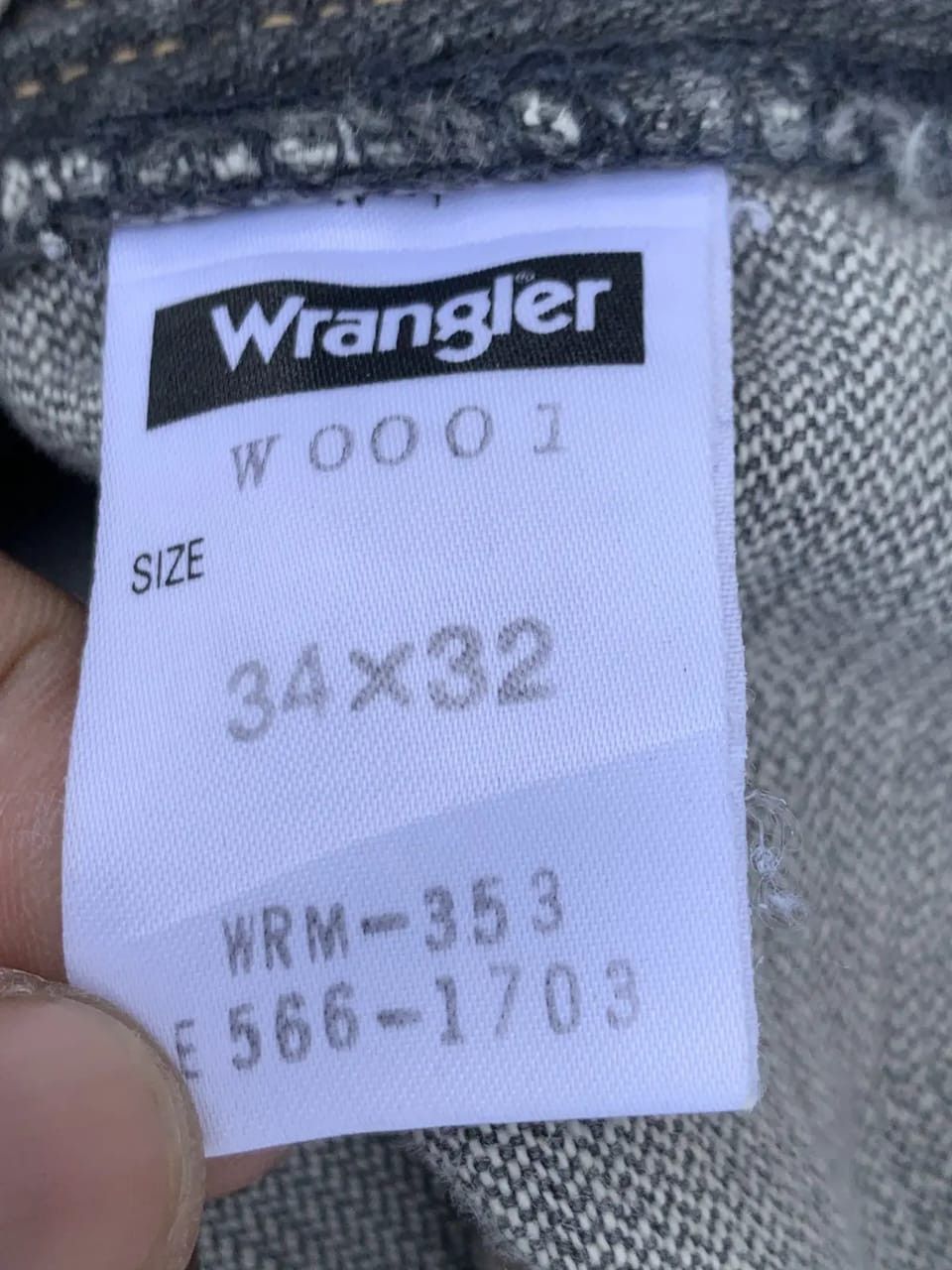 Wrangler Flare wrangler Euro light grey wash denim Size US 32 / EU 48 - 6 Thumbnail
