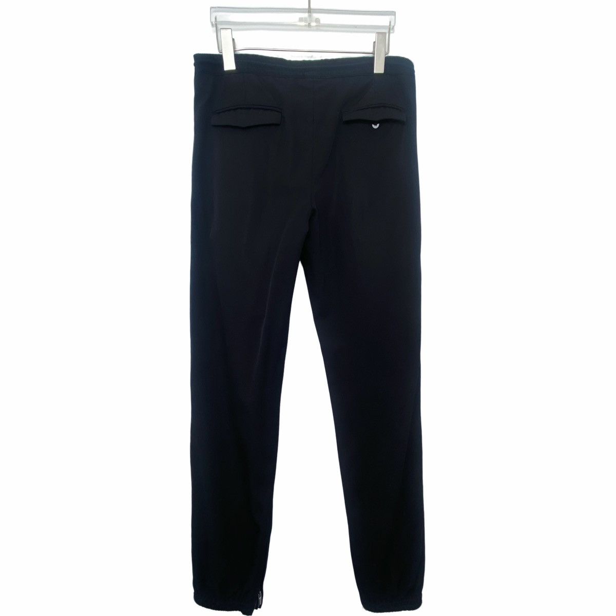 Dior Dior Black Men's Drawstring Casual Pants K26WX Size US 34 / EU 50 - 2 Thumbnail