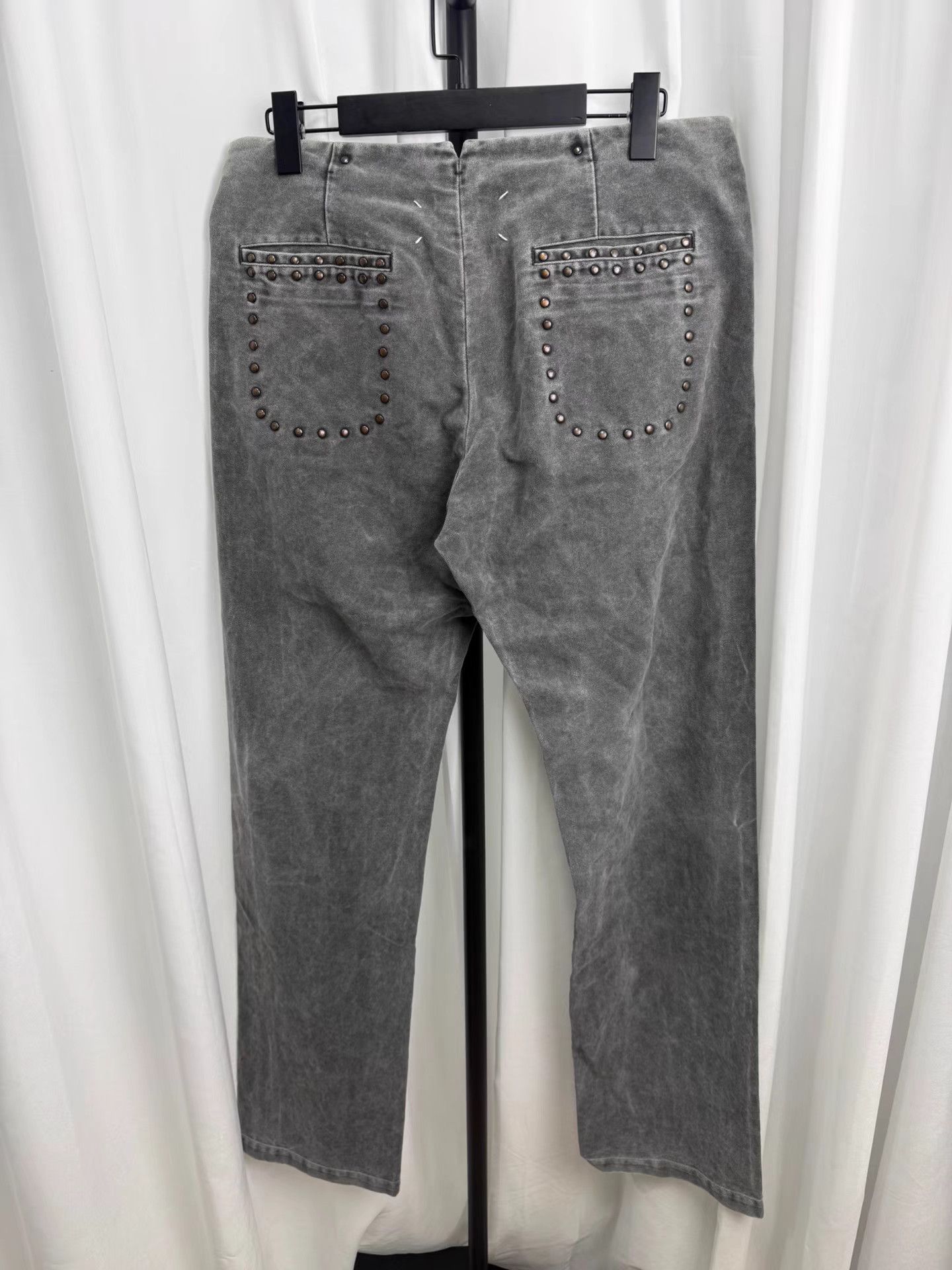 Maison Margiela Maison Martin Margiela 07AW Studded Moleskin Trousers K20 Size US 32 / EU 48 - 1 Thumbnail