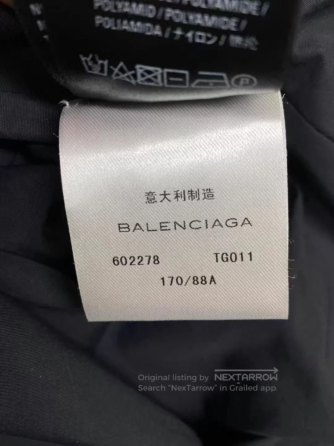 Balenciaga Black Zip-Up Light Jacket. Size US S / EU 44-46 / 1 - 6 Thumbnail