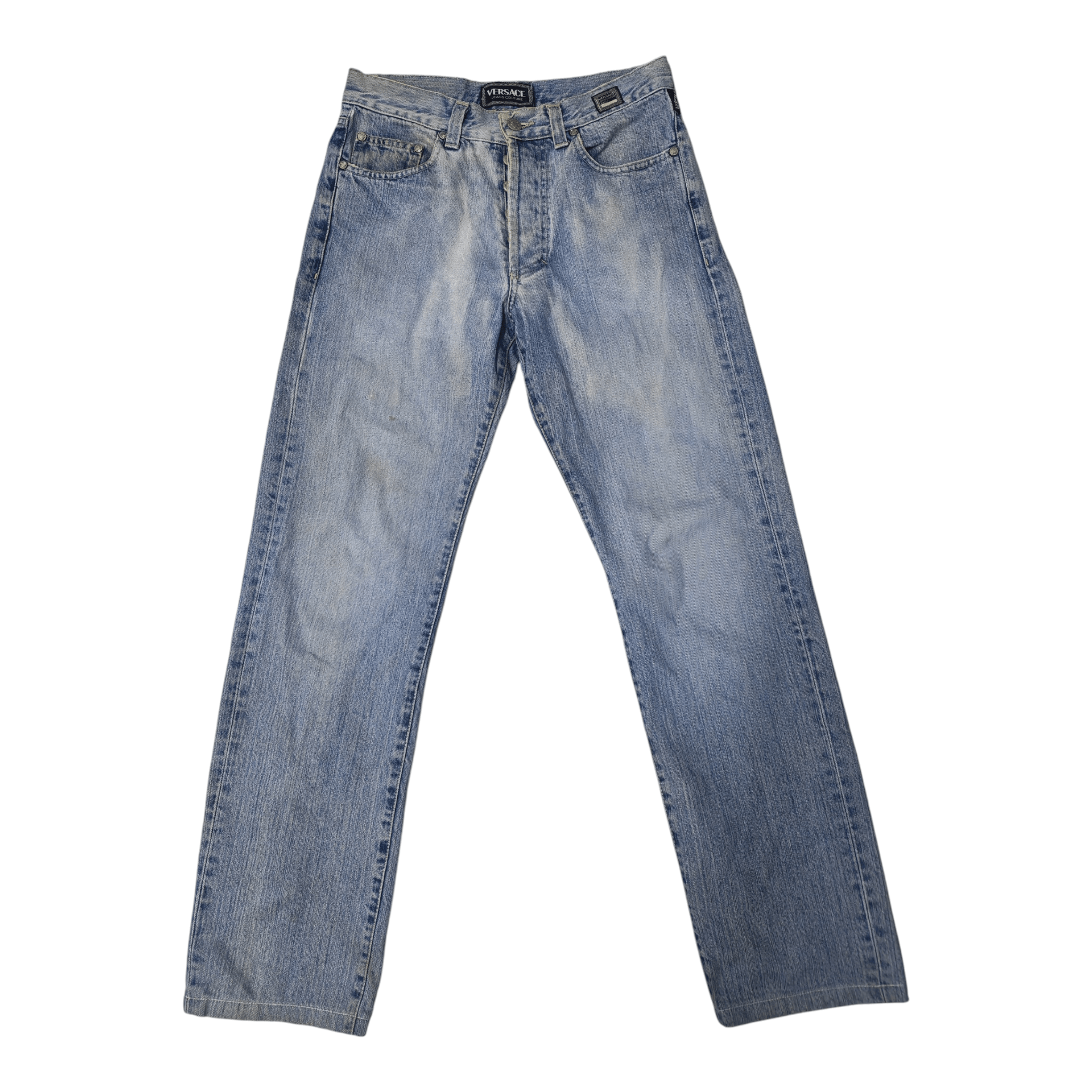 Versace Versace Jeans Couture Light Wash Denim Pants Size US 32 / EU 48 - 1 Thumbnail