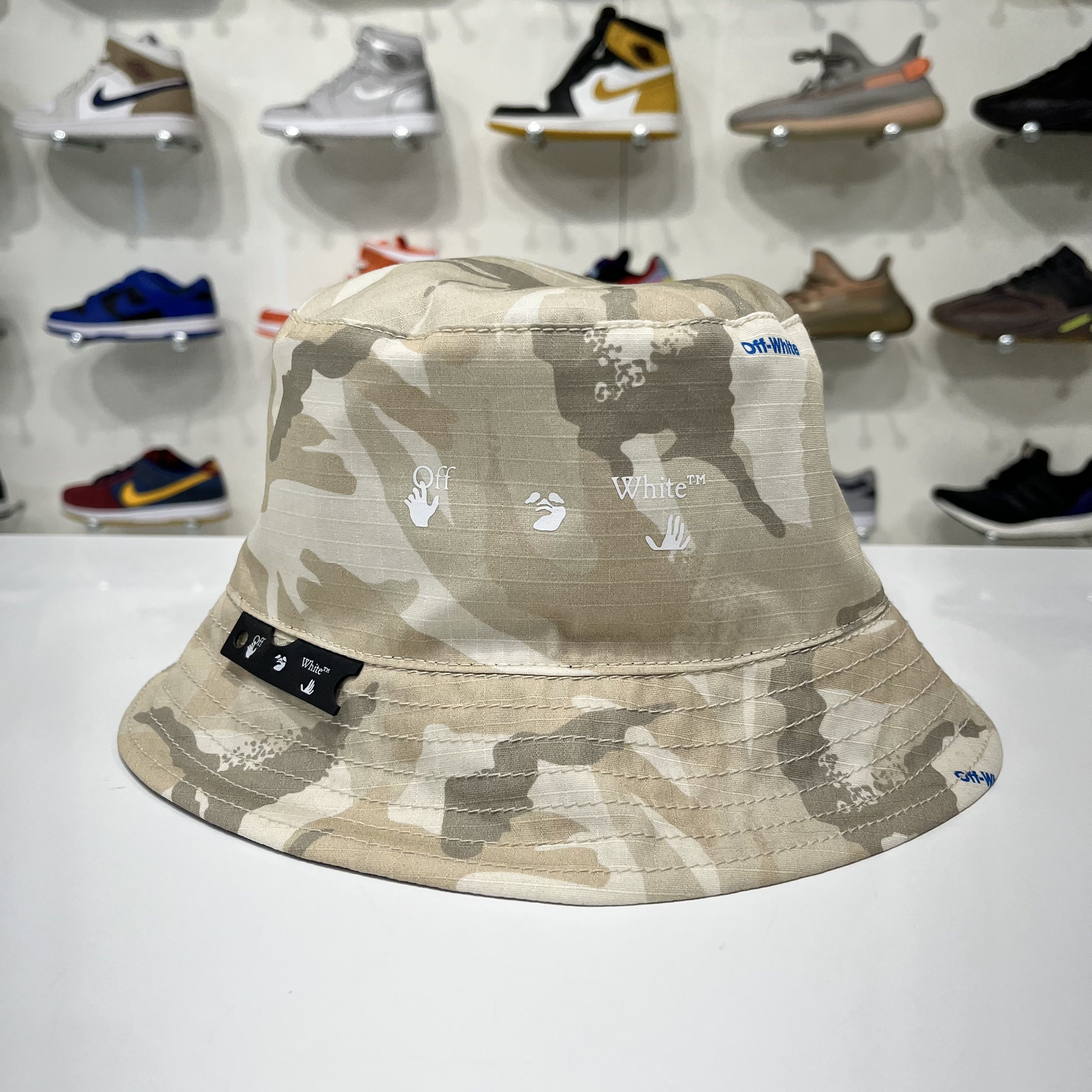 Off-White Off-White x Browns 50 Camouflage Print Bucket Hat Size ONE SIZE - 1 Thumbnail