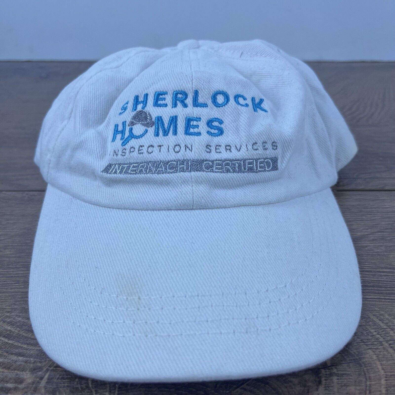Other Sherlock Holmes Inspection Hat White Adjustable Hat White Ad Size ONE SIZE - 1 Thumbnail