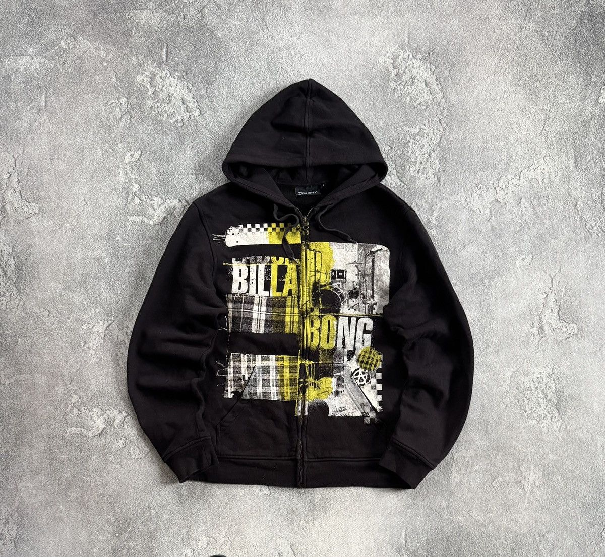 Billabong Billabong S/size zip big logo hoodie hooded sweatshirt surf Size US S / EU 44-46 / 1 - 1 Thumbnail