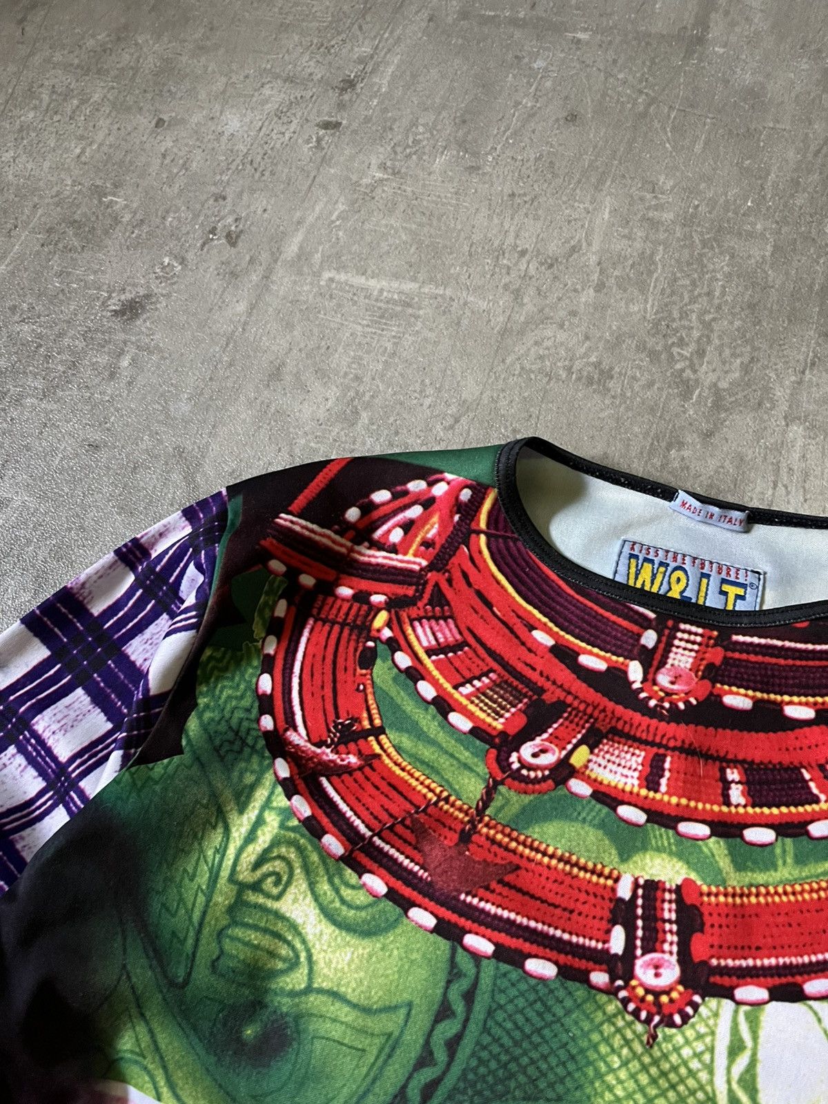 W&LT Walter Van Beirendonck W&LT 1996 long sleeve Alien rare Size US L / EU 52-54 / 3 - 7 Thumbnail