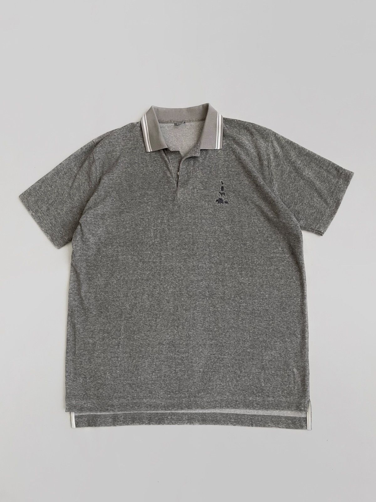 Mountain Research Maintain Research Grey polo Made in Japan Size US M / EU 48-50 / 2 - 1 Thumbnail