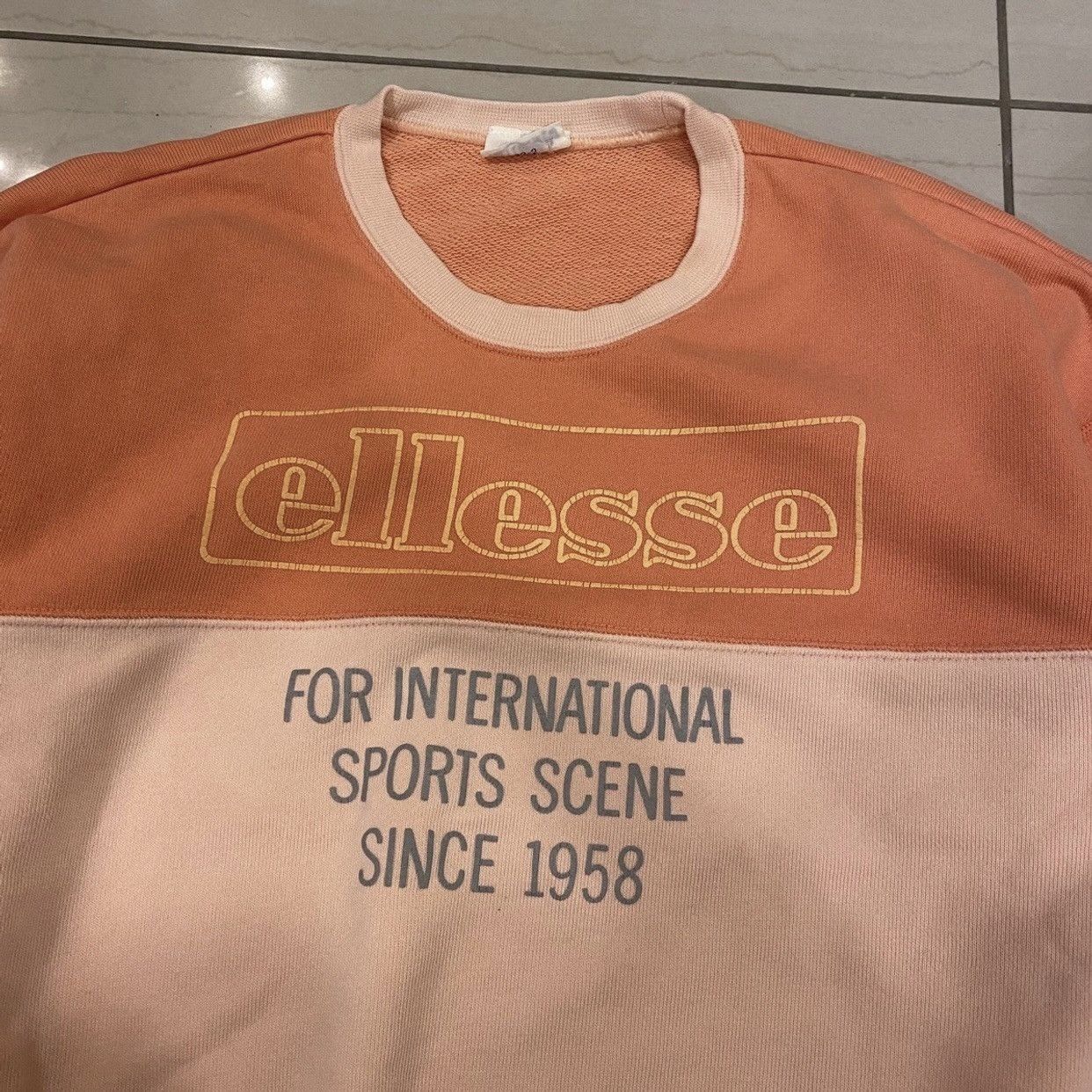 Ellesse × Vintage Ellesse 90s Sweatshirt Vintage Big Logo Size US XS / EU 42 / 0 - 3 Thumbnail