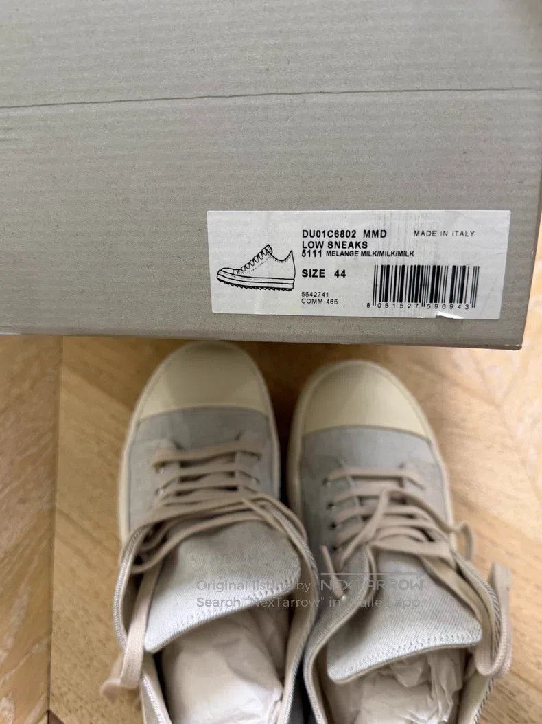 Rick Owens Rick Owens Denim High-Top Shoes Size US 11 / EU 44 - 2 Thumbnail