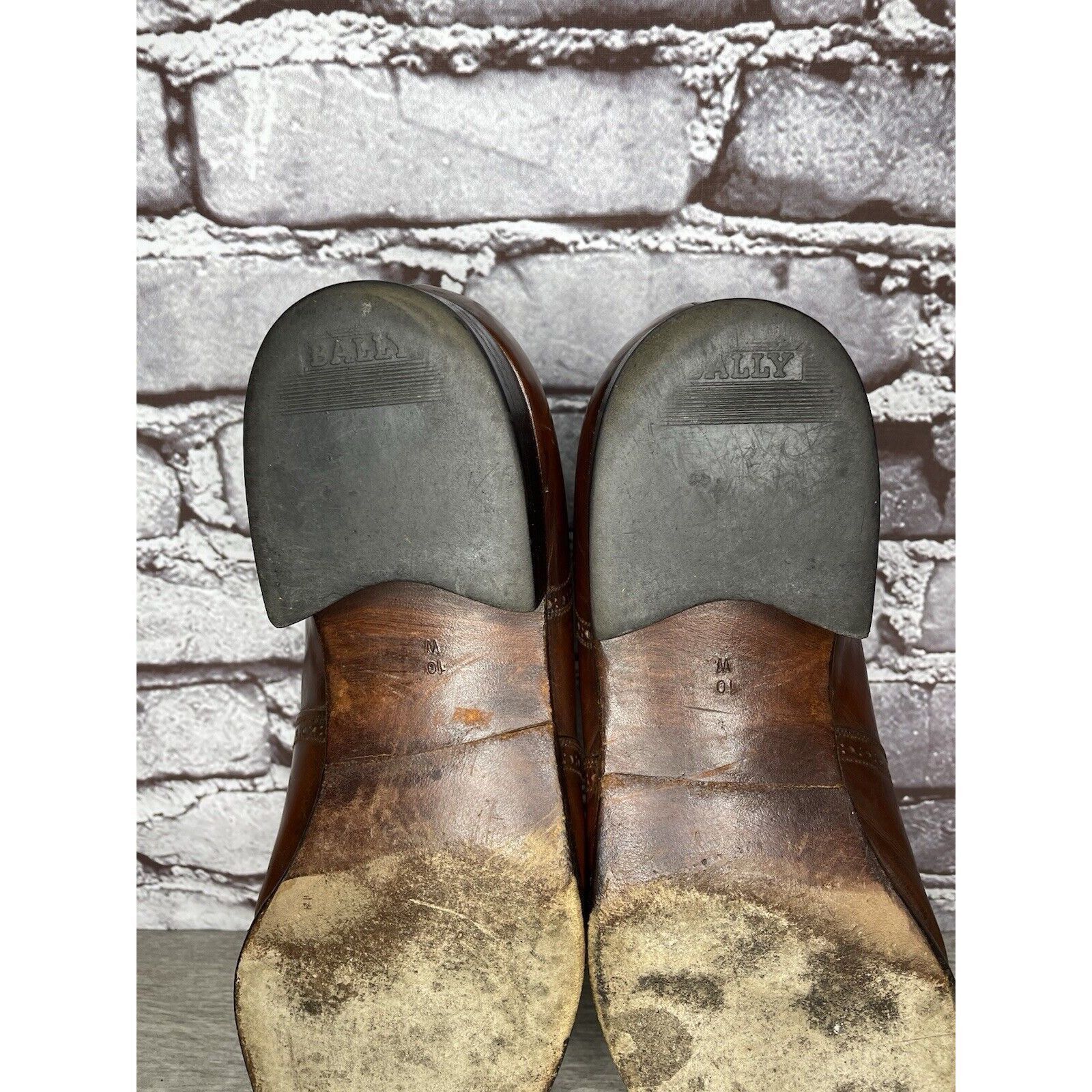 Bally Bally Satolas Brown Leather Wingtip Tassel Loafer Dress Shoe Size US 10 / EU 43 - 22 Thumbnail