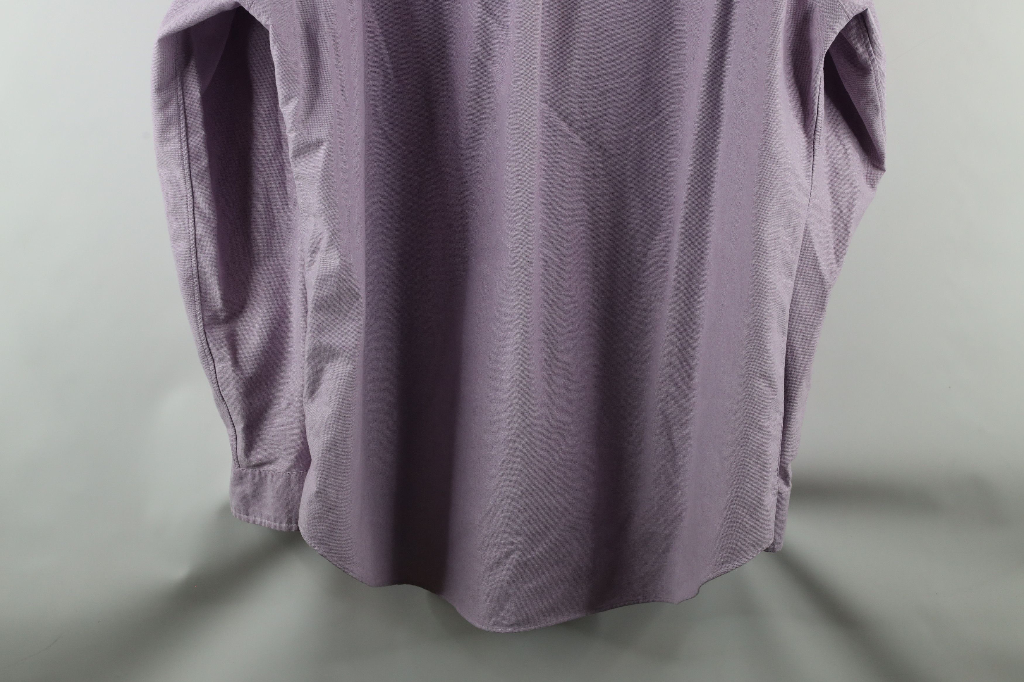 Ralph Lauren × Vintage Vintage 90s Ralph Lauren Fit Oxford Button Down Shirt Purple Size US XL / EU 56 / 4 - 10 Thumbnail