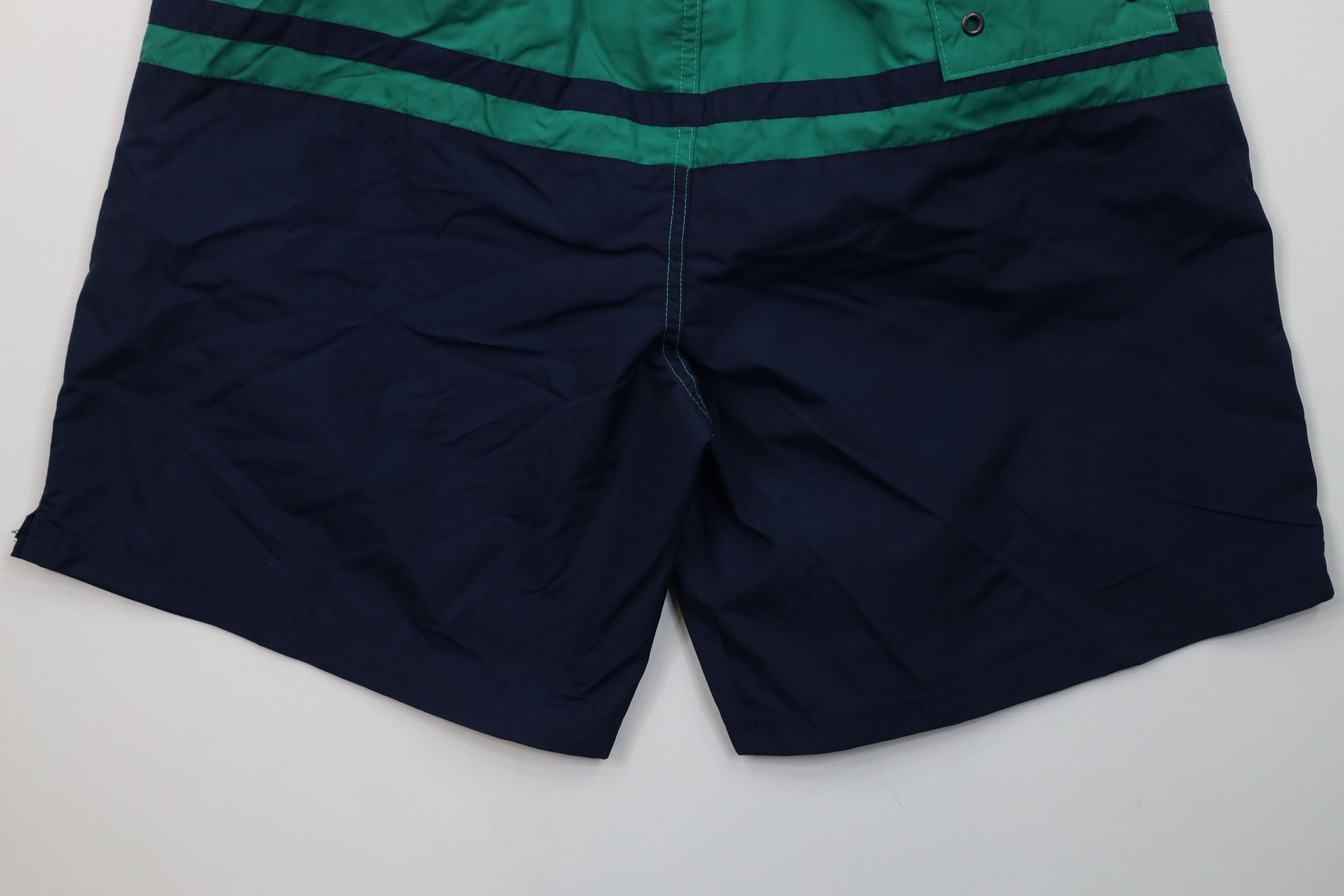 Polo Ralph Lauren Vintage 90s Ralph Lauren Stencil Stamp Lined Shorts Trunks Size US 30 / EU 46 - 11 Thumbnail