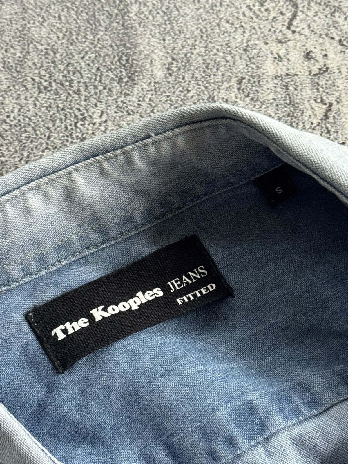 The Kooples The Kooples S/size button up denim shirts long sleeve casual Size US S / EU 44-46 / 1 - 6 Thumbnail