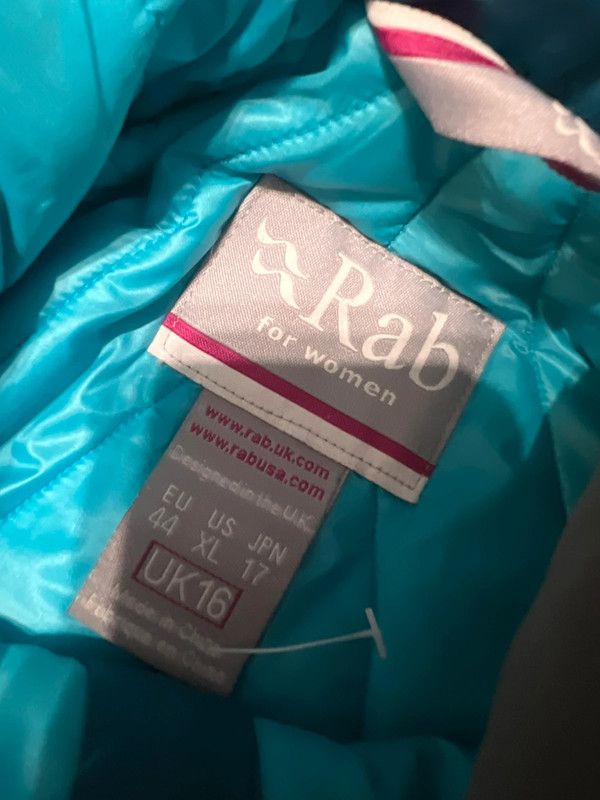 Rab outdoor jacket Rab Wmns photon jacket qin-48 XL Size XL / US 12-14 / IT 48-50 - 7 Thumbnail