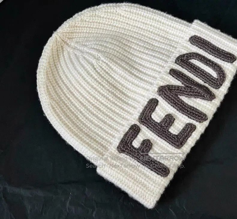 Fendi Fendi Beanie Size ONE SIZE - 7 Thumbnail