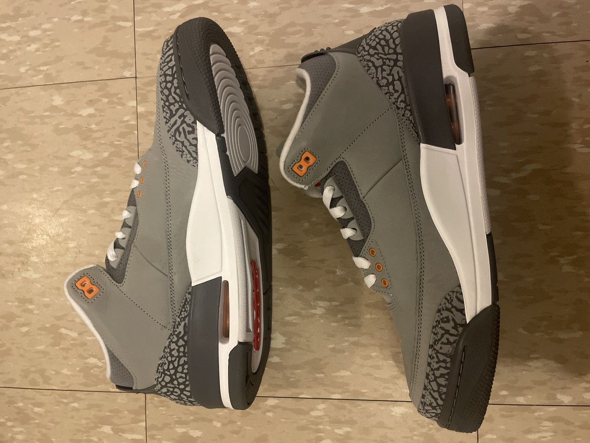 Jordan 3 cool grey size 11 brand new