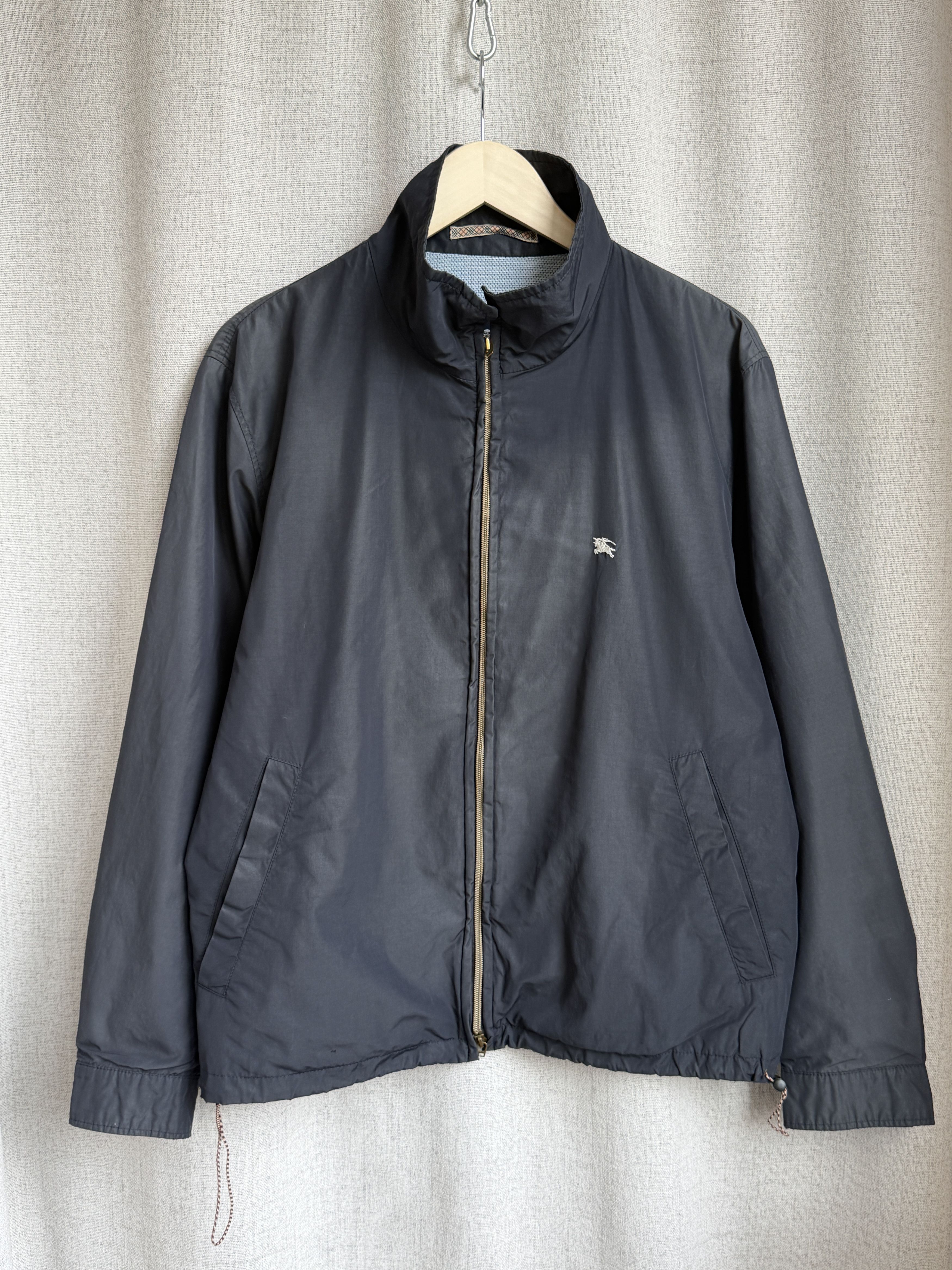 Burberry Vintage Burberry Black Nylon Bomber Jacket Size US M / EU 48-50 / 2 - 4 Thumbnail