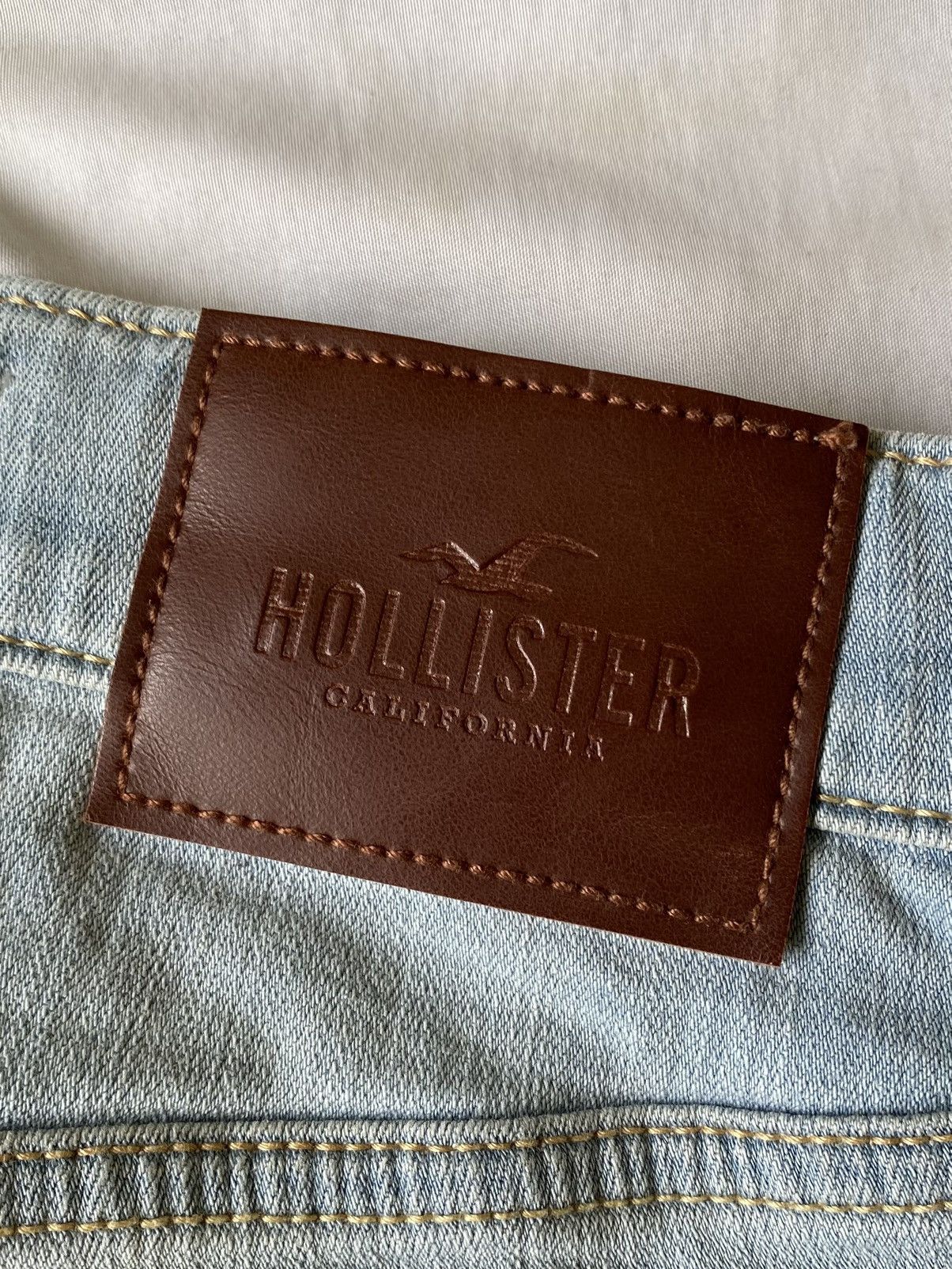 Hollister Hollister Advanced Stretch Light Blue Skinny Jeans W29 L30 Size US 29 - 5 Thumbnail