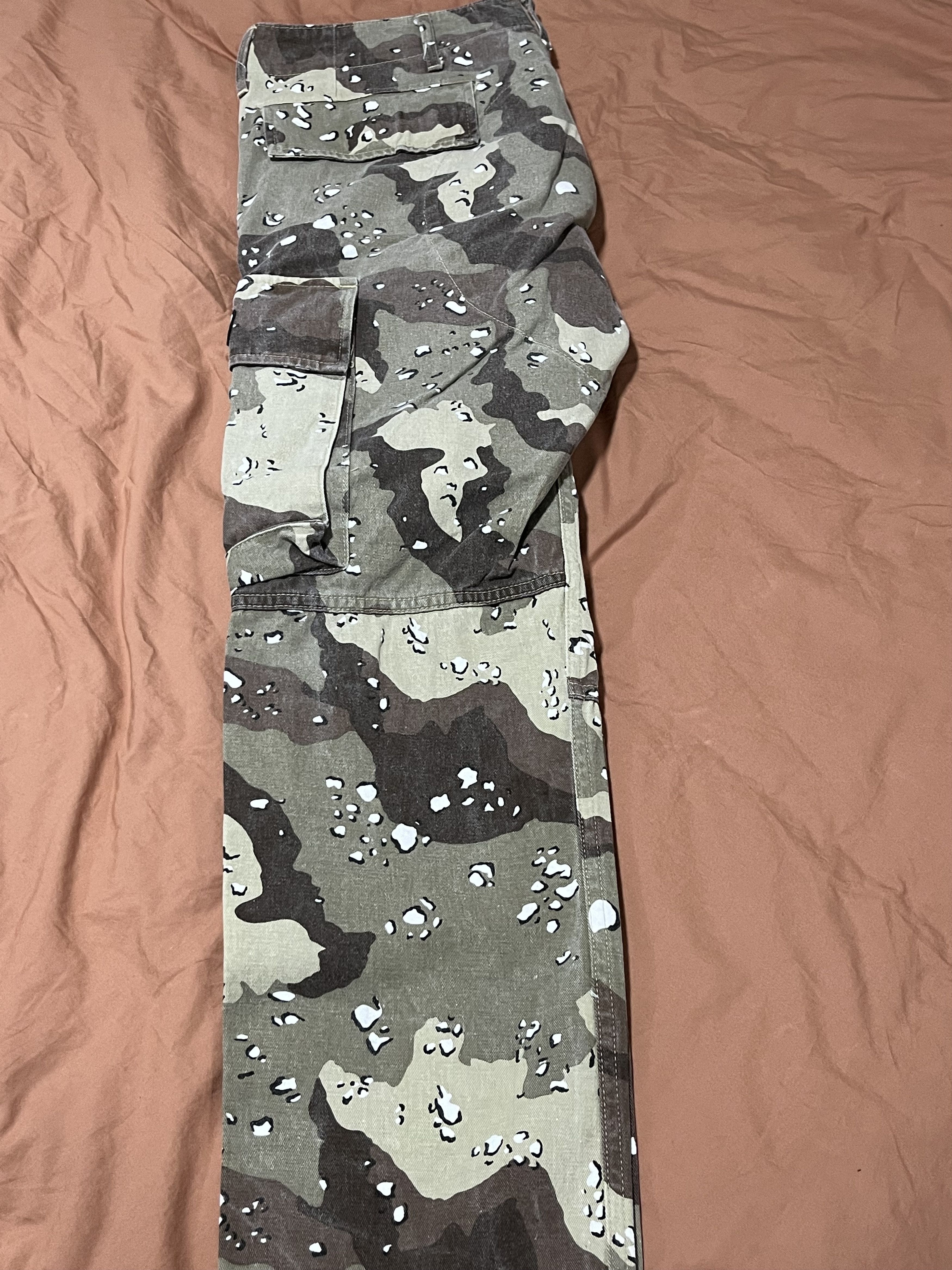 Daniel Patrick 7 Pocket Cargo Pants Desert Camo Size US 30 / EU 46 - 3 Thumbnail