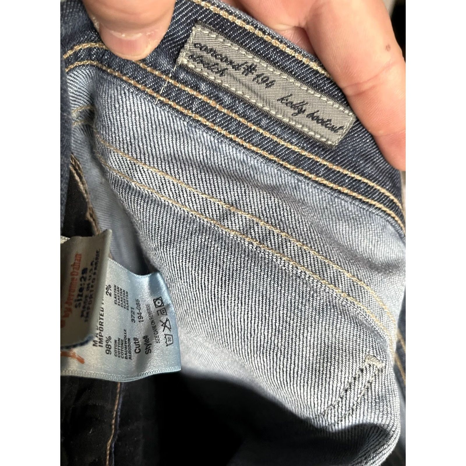 Citizens Of Humanity Citizens of Humanity Kelly Low Rise Bootcut Denim Jeans 29 Dark Wash Western Size 29" - 5 Thumbnail
