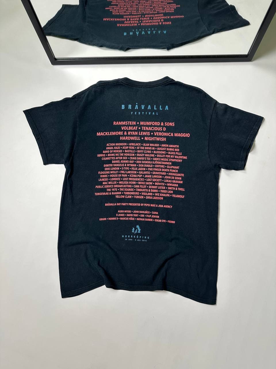 Band Tees × Japanese Brand × Vintage Vintage Rammstein x Bravalla Festival Authentic Merch Size US L / EU 52-54 / 3 - 8 Thumbnail