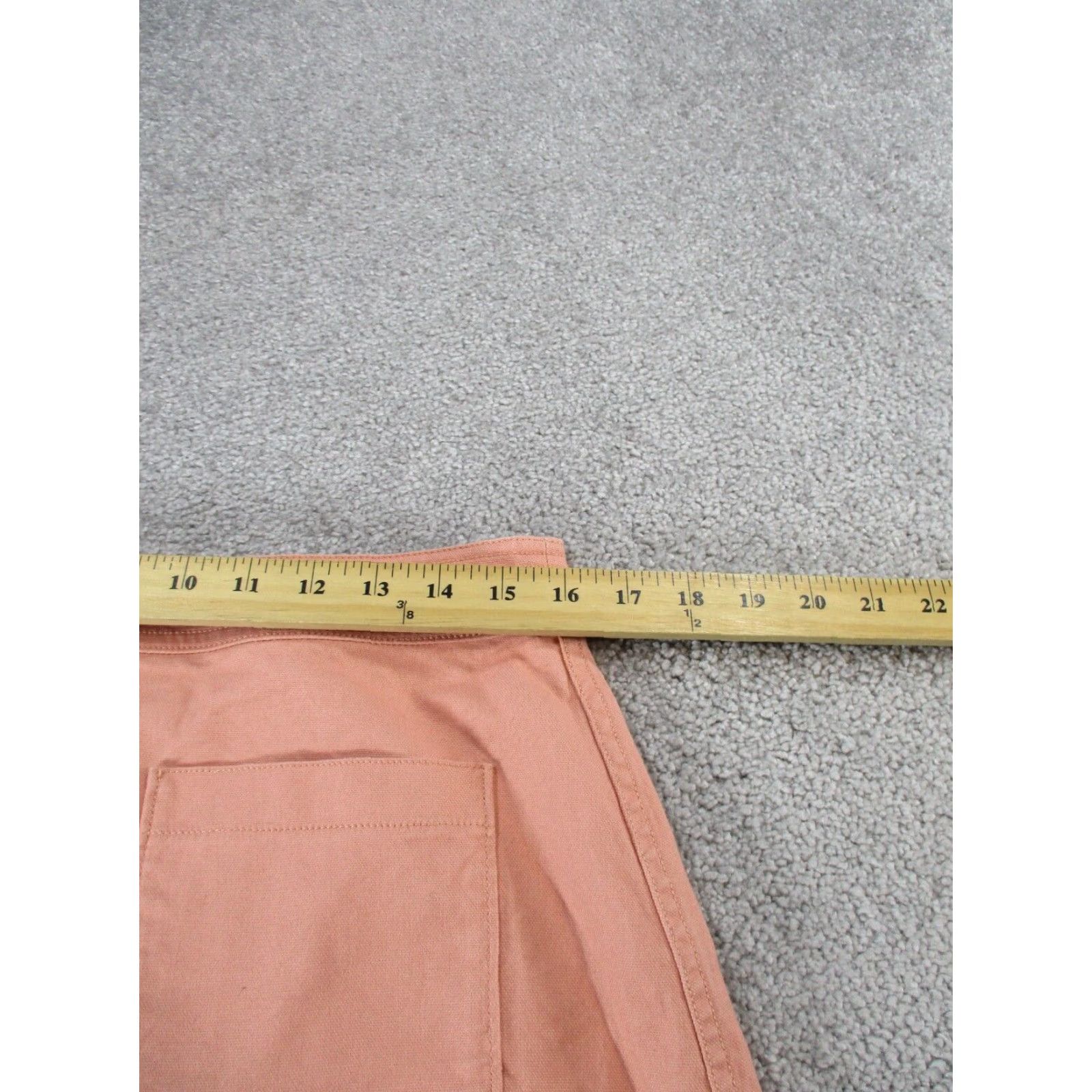 Madewell VINTAGE Madewell Skirt Womens Small Pink Cotton Spandex A-Line Short 90s Womens Size 32" / US 10 / IT 46 - 4 Thumbnail