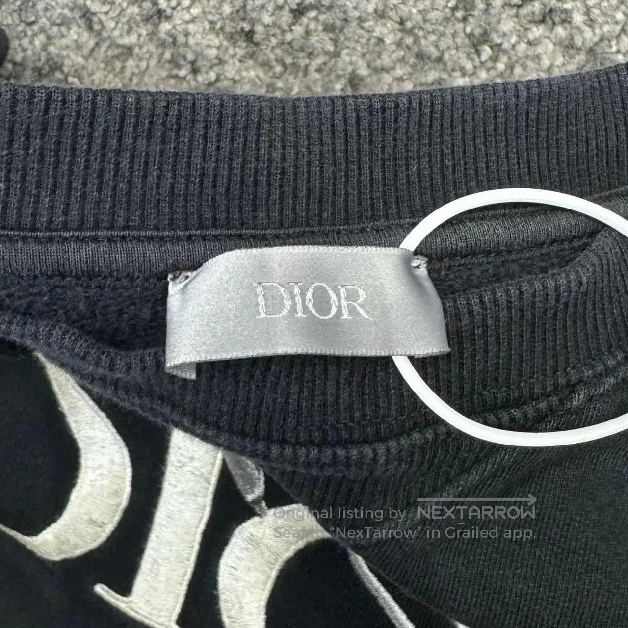 Dior dior embroidered sweatshirt with pin detail. Size US M / EU 48-50 / 2 - 4 Thumbnail