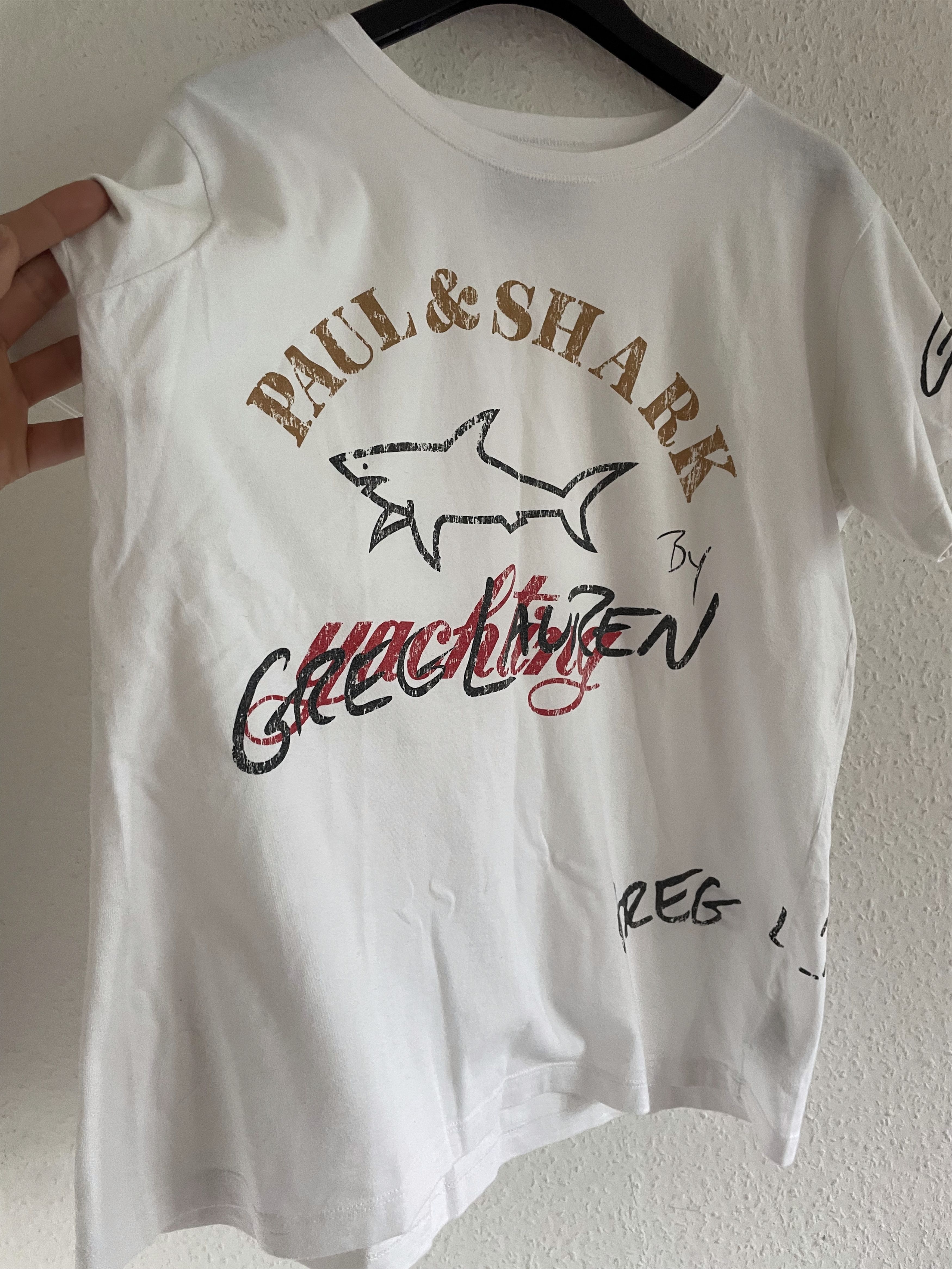 Greg Lauren × Paul & Shark Shark Graphic Tee Size US S / EU 44-46 / 1 - 6 Thumbnail