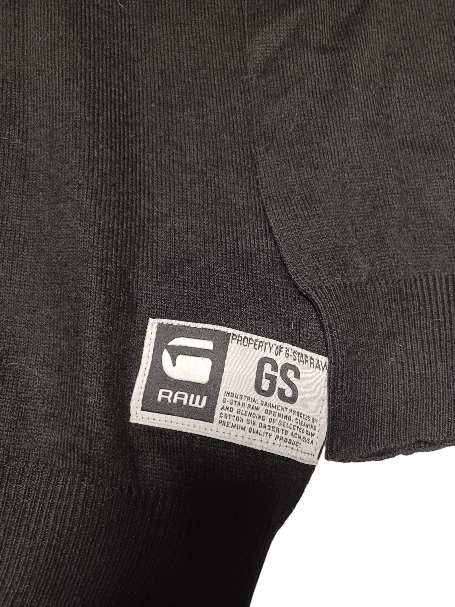 G-Star G STAR RAW DENIM V-NECK MADE IN GERMANY SWEATER Size US M / EU 48-50 / 2 - 5 Thumbnail