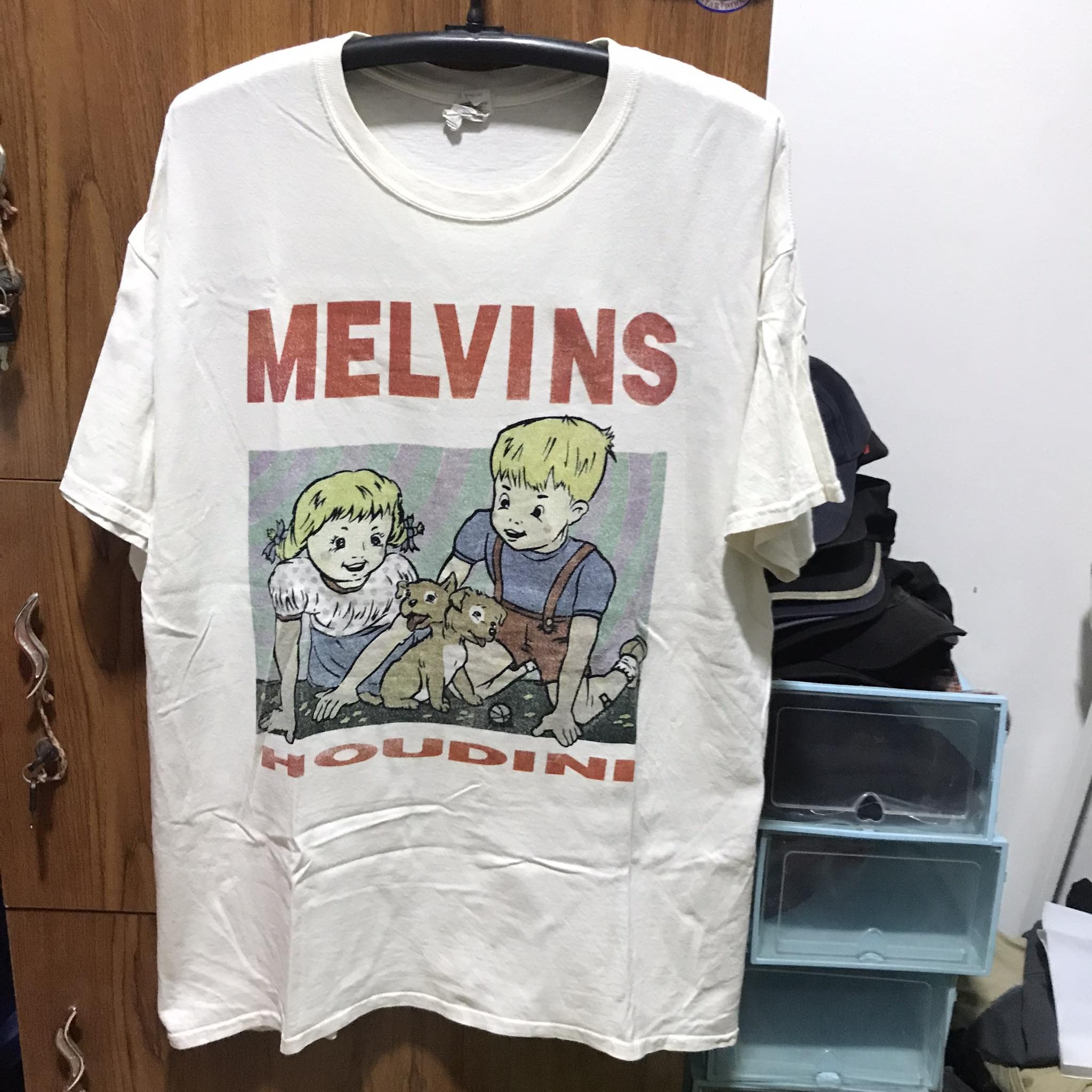 Band Tees Melvins Houdini Grunge Alternative Metal Band Tee Size US XL / EU 56 / 4 - 1 Thumbnail