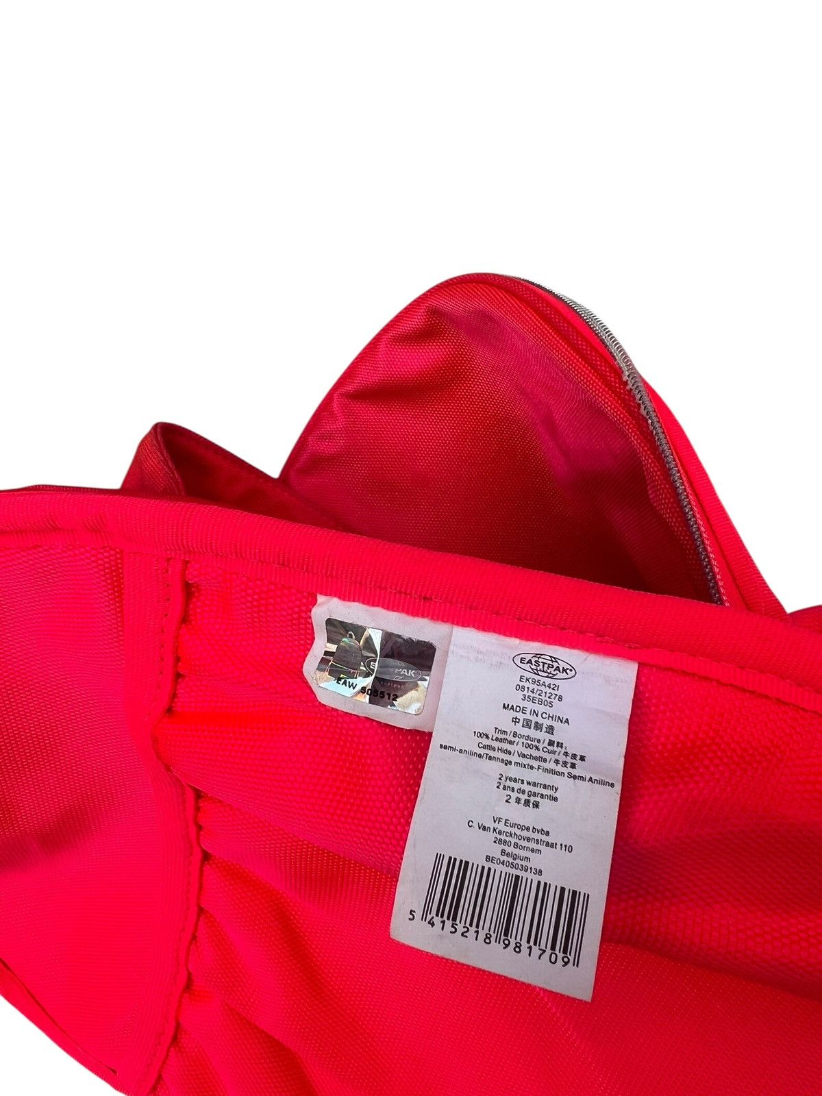 Courreges Courreges X Eastpak Pink Peach Mud Stains Backpack Size ONE SIZE - 22 Thumbnail