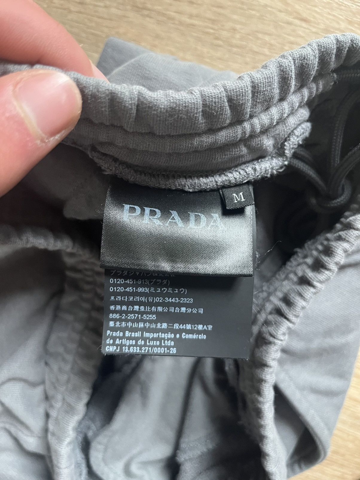 Prada Prada grey sweatpants luxury fashion highend streetwear Size US 32 / EU 48 - 6 Thumbnail