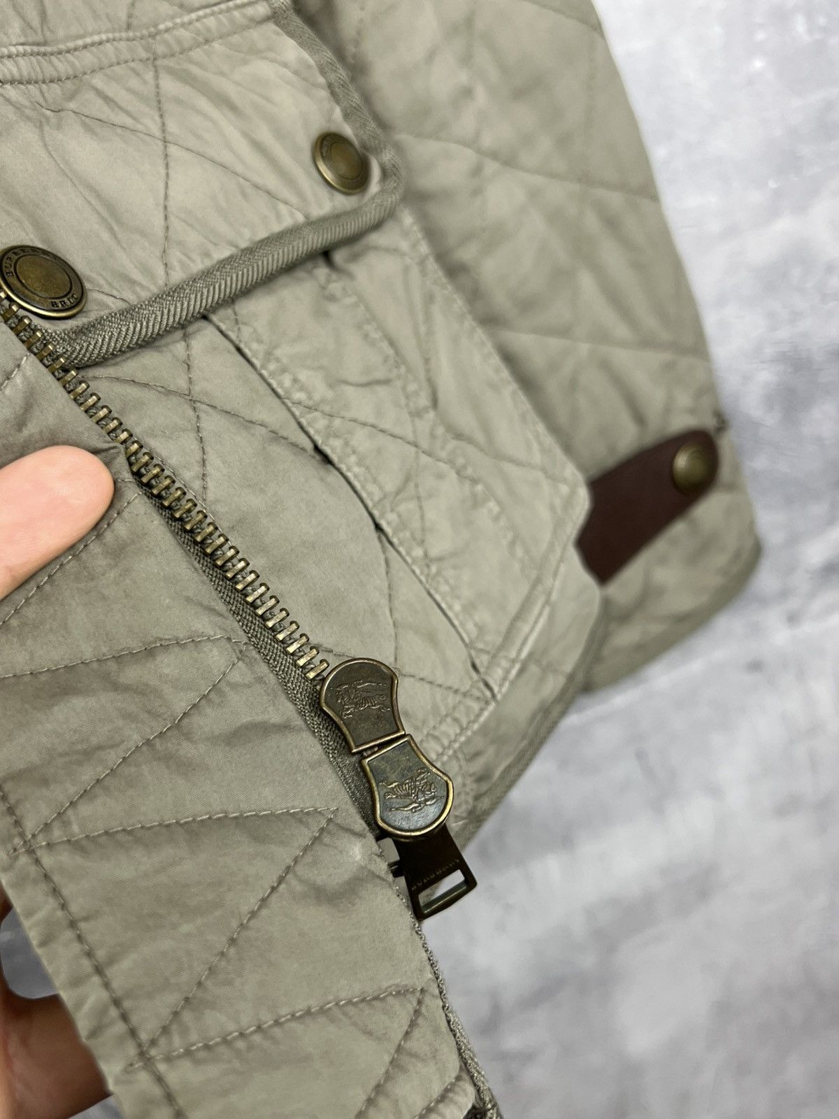 Burberry burberry brit utility nova check women’s green jacket size s Size S / US 4 / IT 40 - 11 Thumbnail