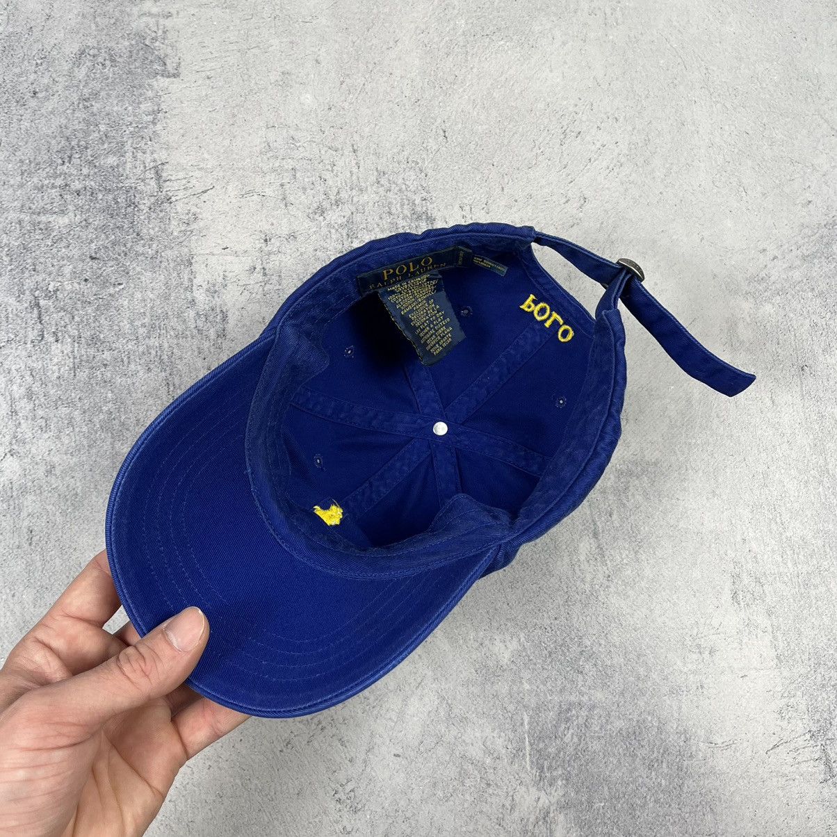 Polo Ralph Lauren Vintage Polo Ralph Lauren y2k yellow pony cap 00’s Size ONE SIZE - 8 Thumbnail