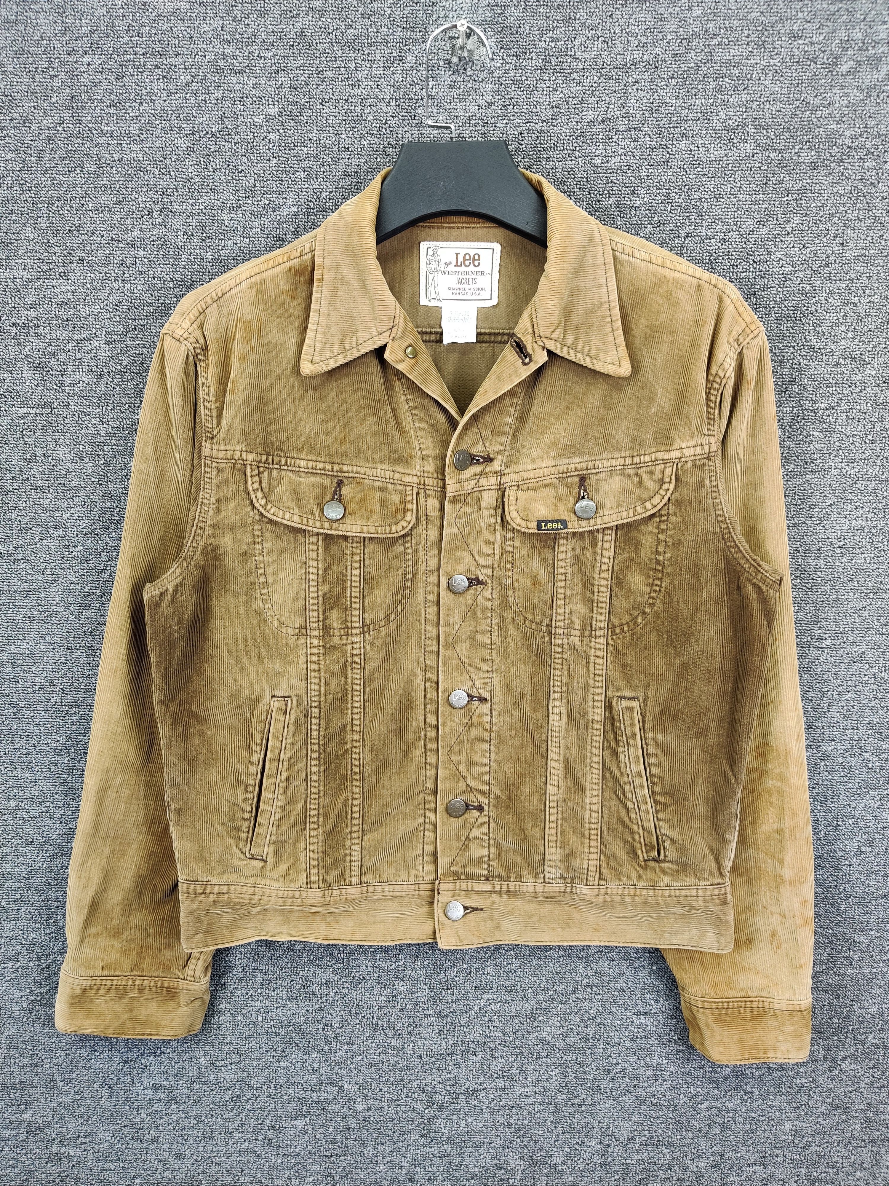 Lee Vintage 90s Lee Westerner Corduroy Jacket Size US L / EU 52-54 / 3 - 1 Thumbnail