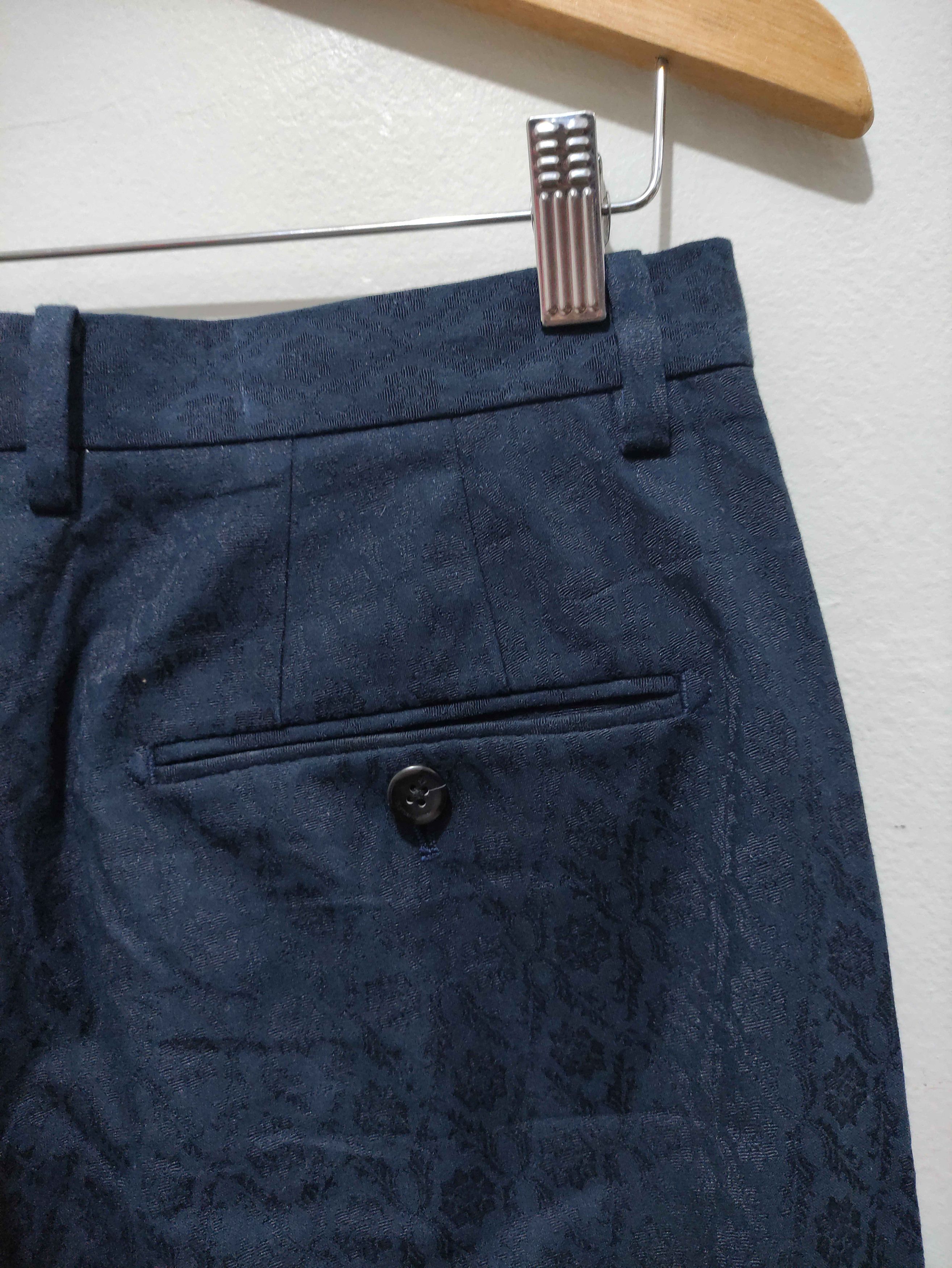 Japanese Brand 2000s Japanese custum culture Jacguard Vintage pasley Size US 32 / EU 48 - 11 Thumbnail