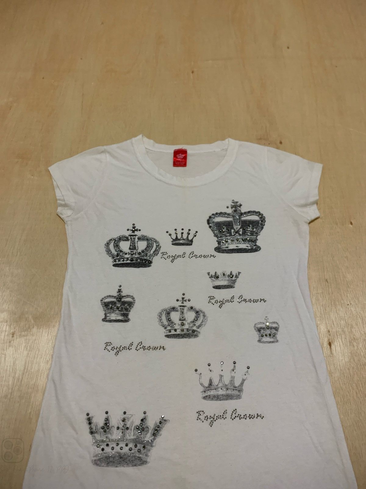 Japanese Brand Y2k T&Girl crown Tshirt Size M / US 6-8 / IT 42-44 - 2 Thumbnail