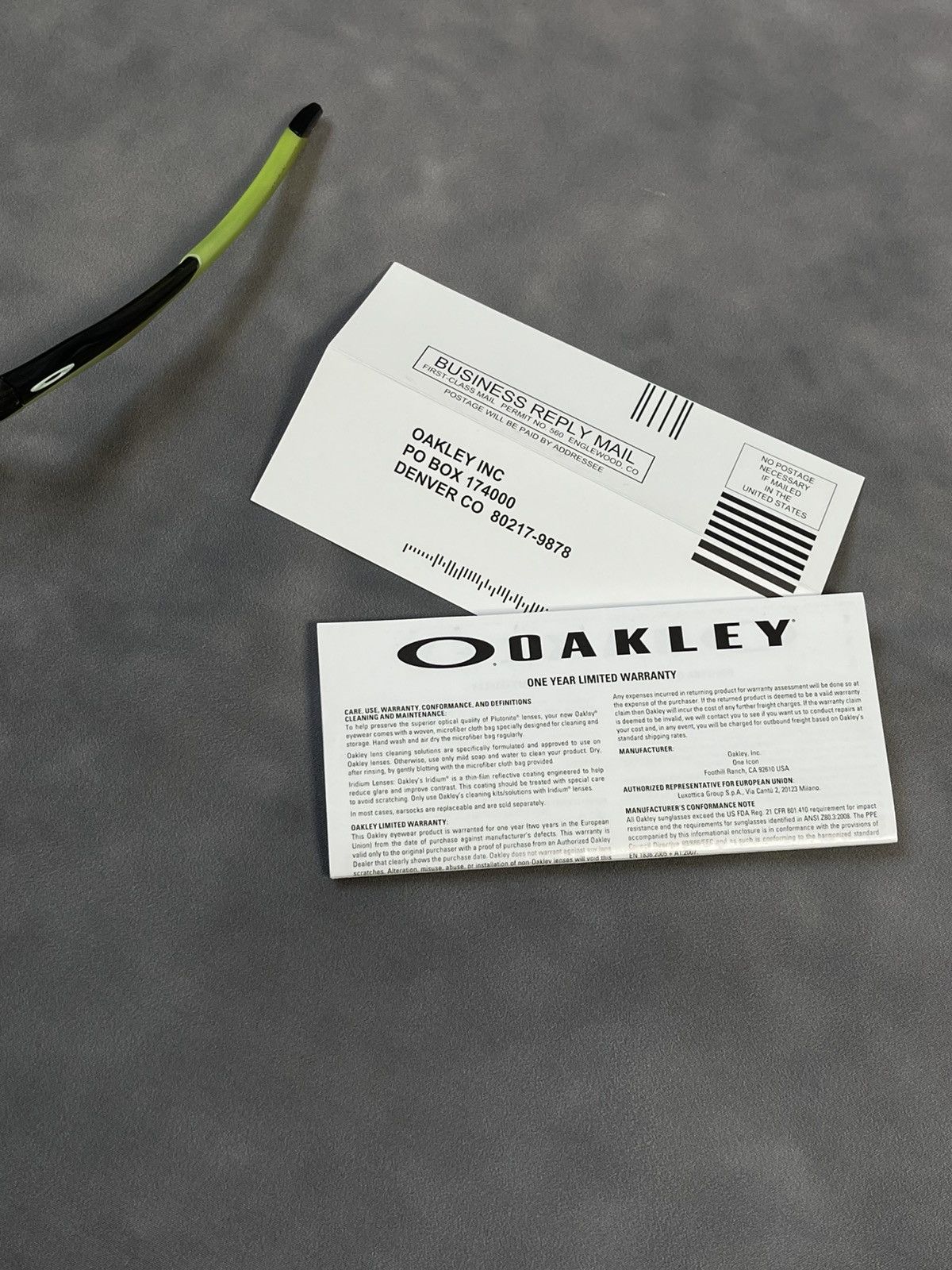 Oakley × Vintage glasses Oakley with Box Size ONE SIZE - 4 Thumbnail