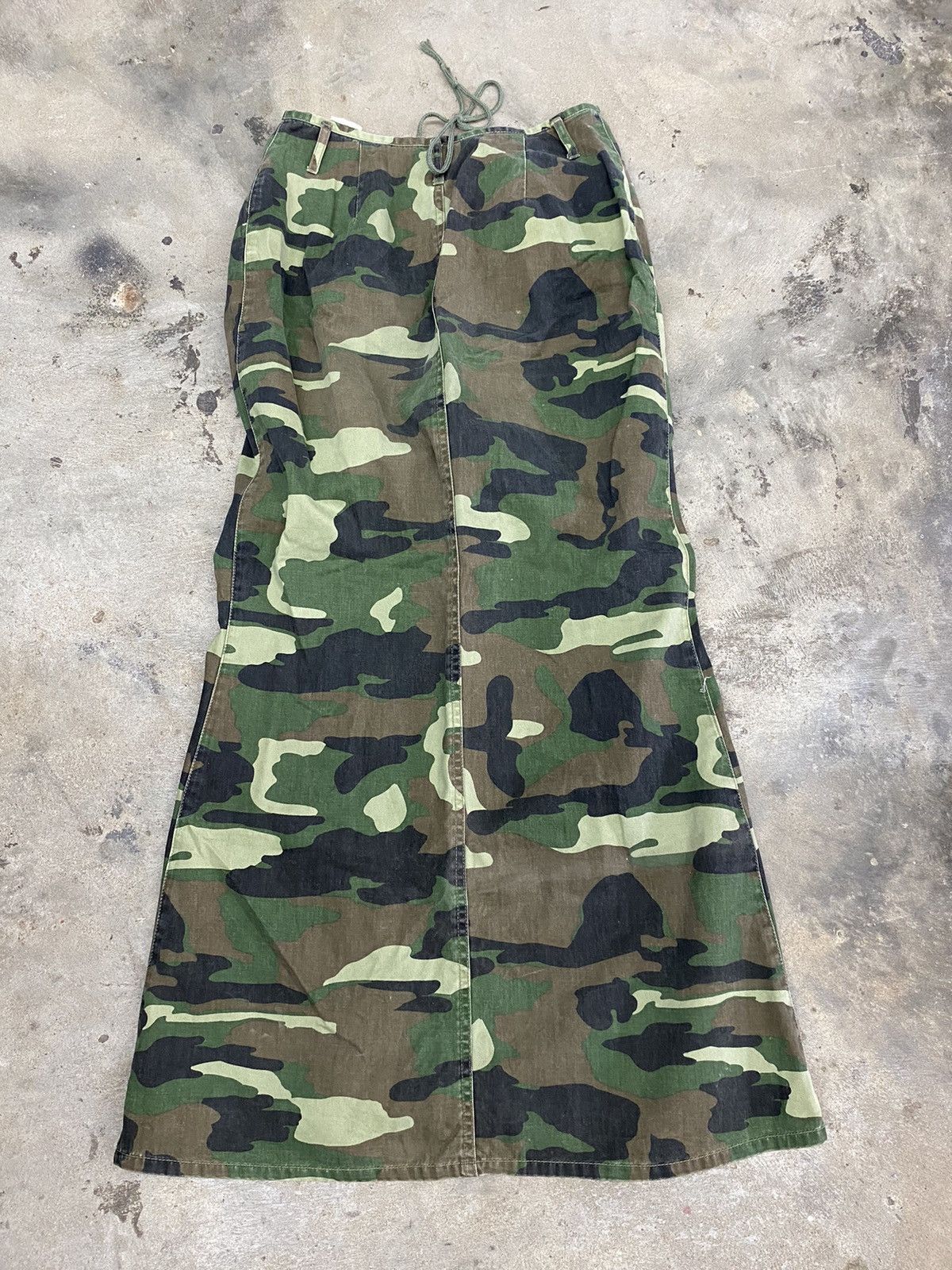 Hysteric Glamour × If Six Was Nine × Japanese Brand vintage camo skirt lace up ifsx lgb hys style Size 28" / US 6 / IT 42 - 4 Thumbnail
