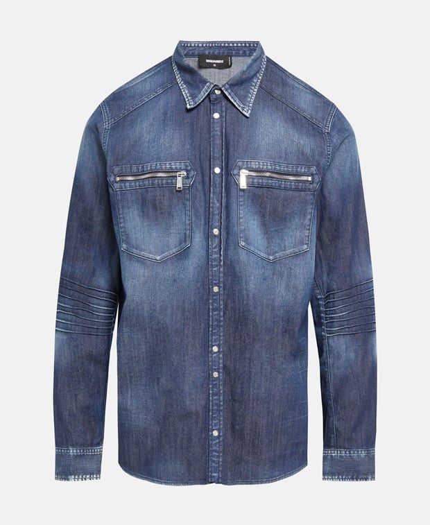 Dsquared2 Denim shirt Size 48R - 1 Preview