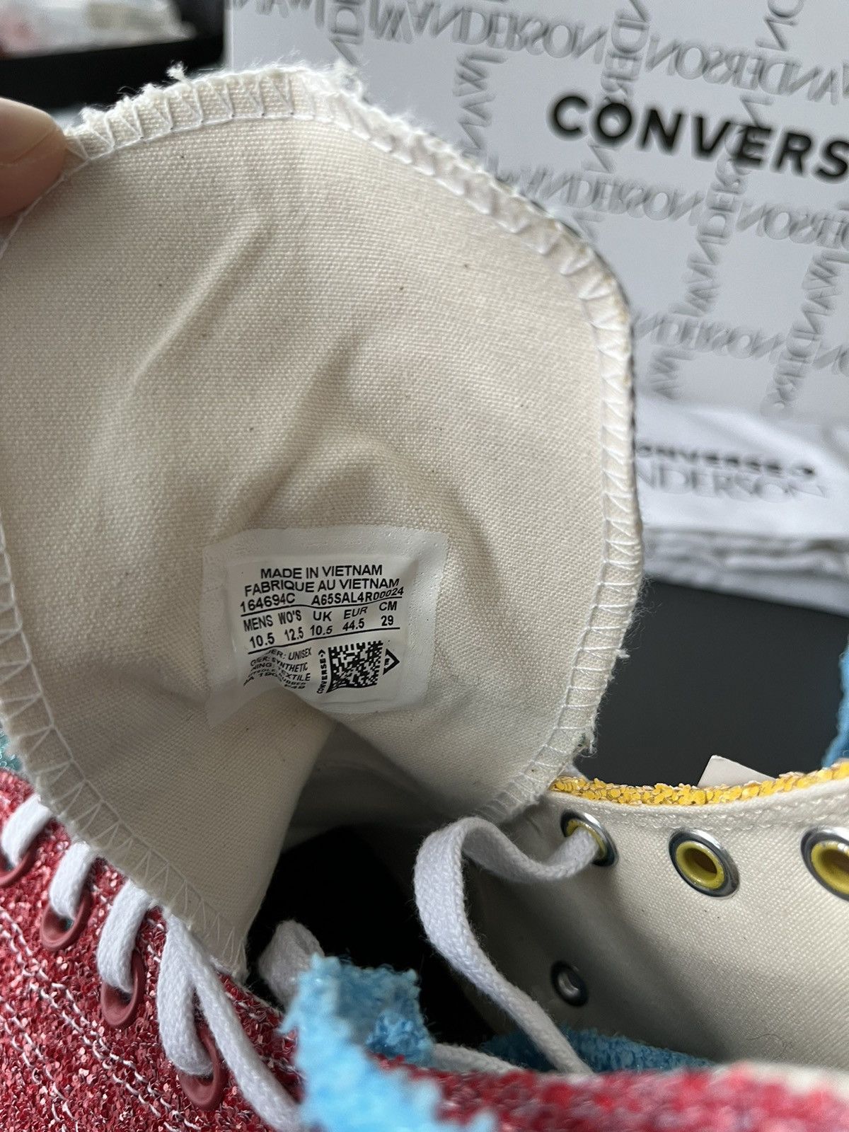 Converse × JW Anderson Super Rare JW Anderson x Converse Limited Edition Sneaker Size US 11 / EU 44 - 19 Thumbnail