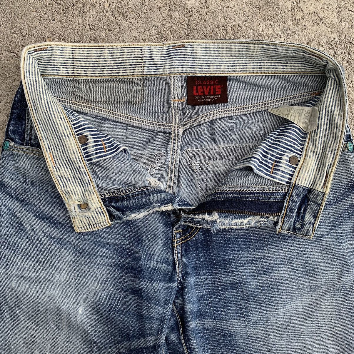 Levi's Vintage Y2K Levis Classic 502 Stitched Distressed Denim W29 Size US 29 - 11 Thumbnail