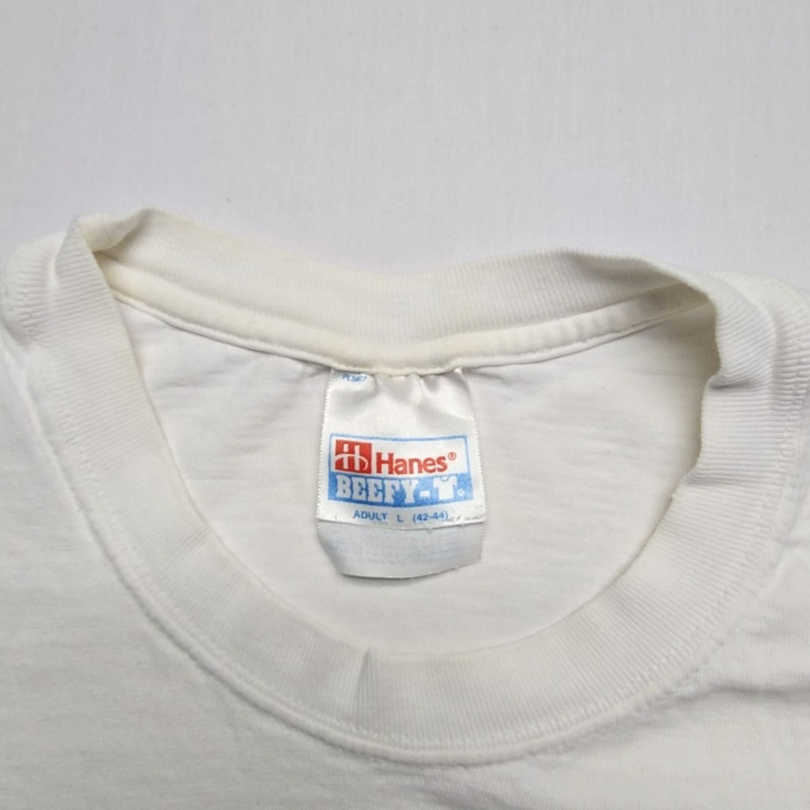 Hanes Vintage USANET Shirt Global eMessaging Service White L 90s Size US L / EU 52-54 / 3 - 6 Thumbnail