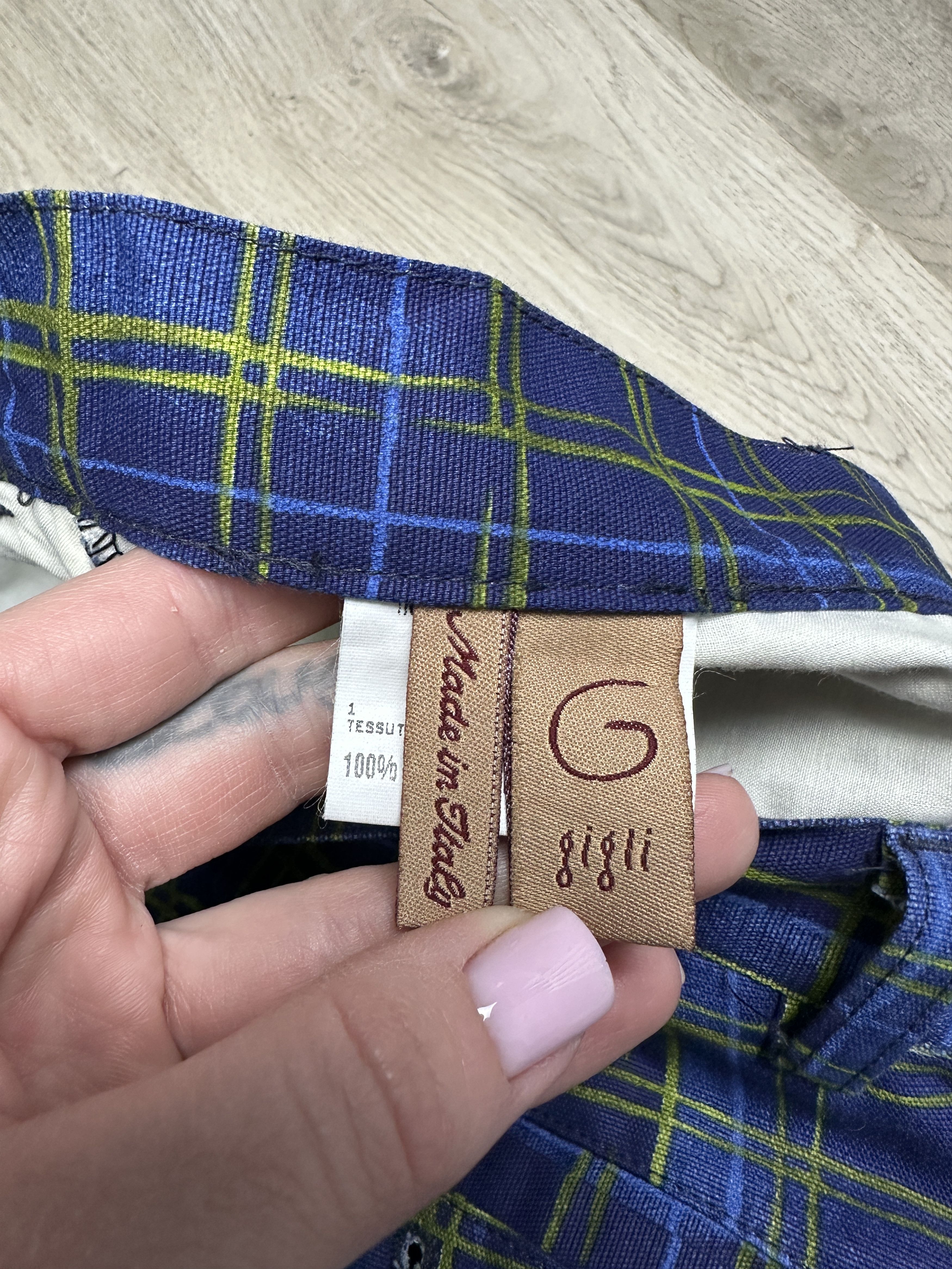 Romeo Gigli G Gigli Romeo Gigli Mens Checkered Pants Trousers Size US 30 / EU 46 - 3 Thumbnail