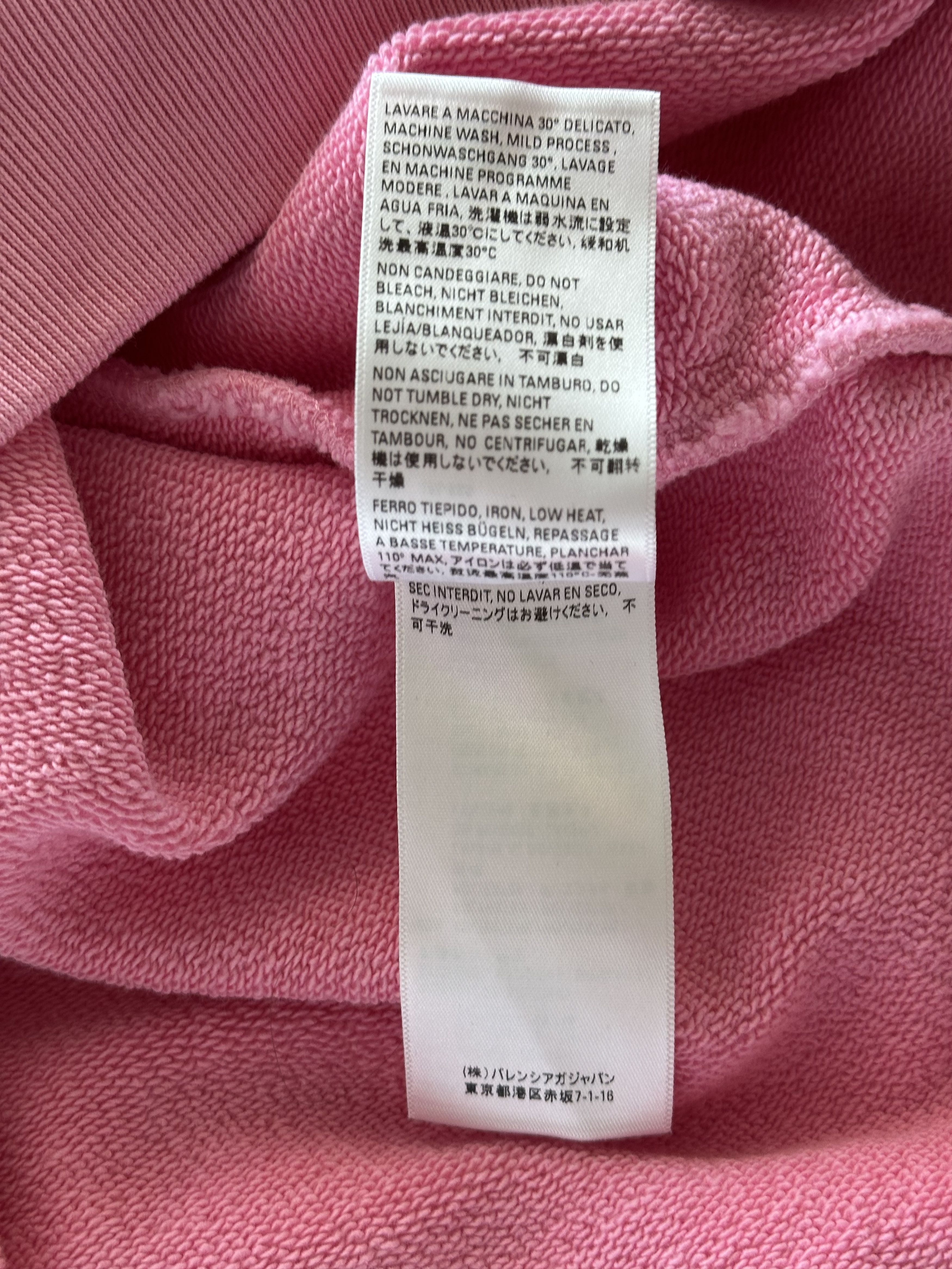 Balenciaga Balenciaga Pink BB Logo Hoodie Size US XL / EU 56 / 4 - 5 Thumbnail