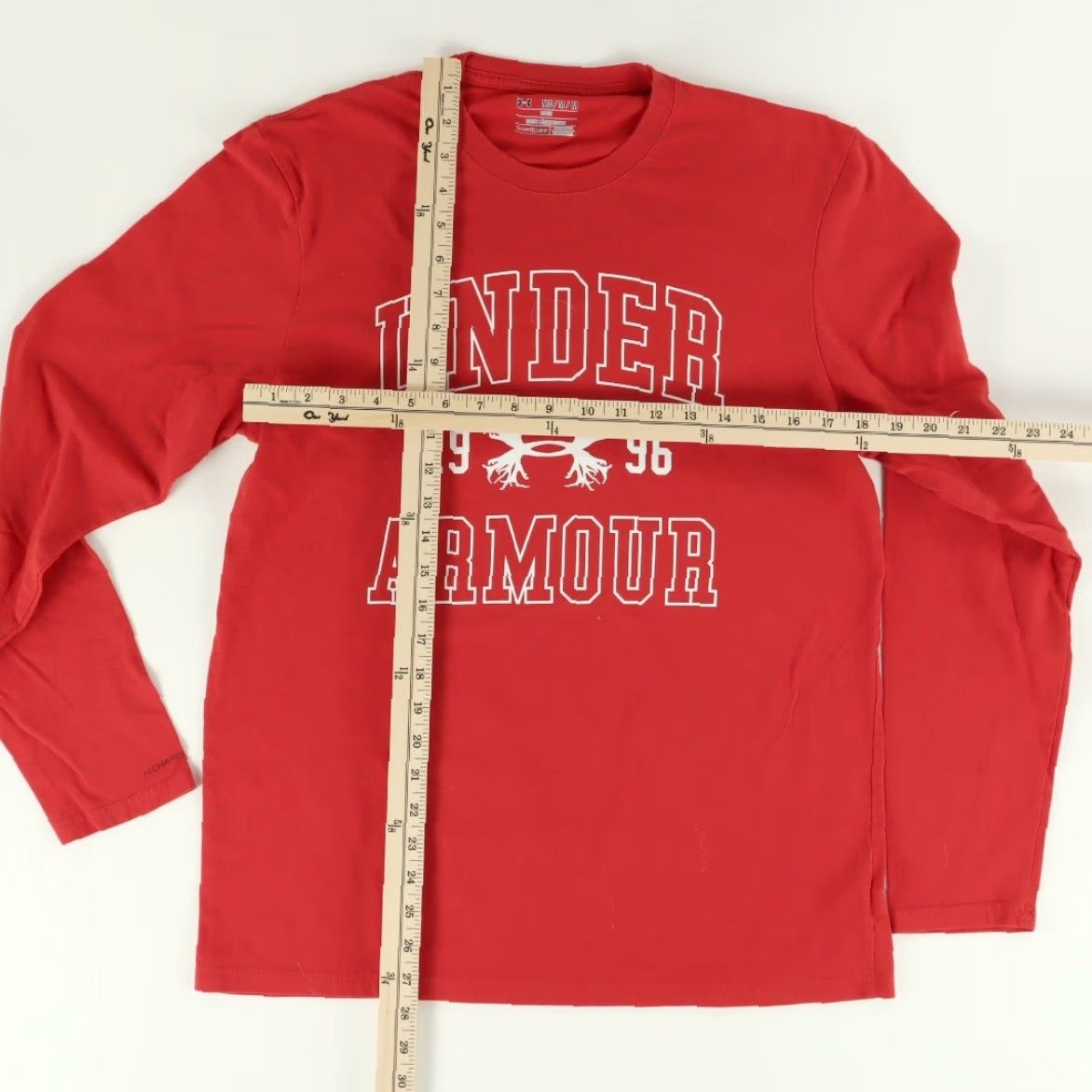 Under Armour Under Armour Hunting Solid T-Shirt Red Men's M Shirt Mens M Size US M / EU 48-50 / 2 - 2 Thumbnail